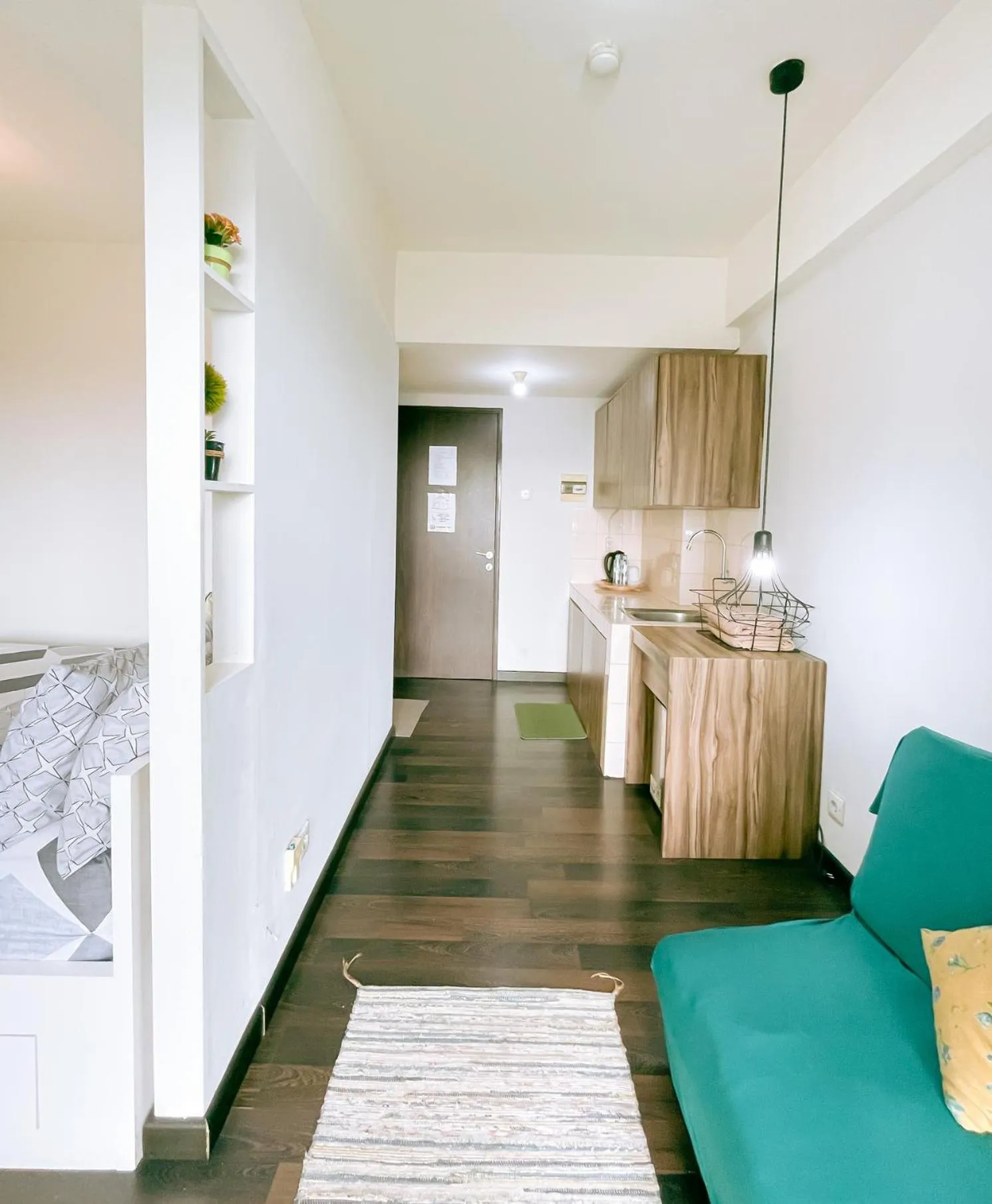 Bed in The Satu Stay - Apartemen SGV