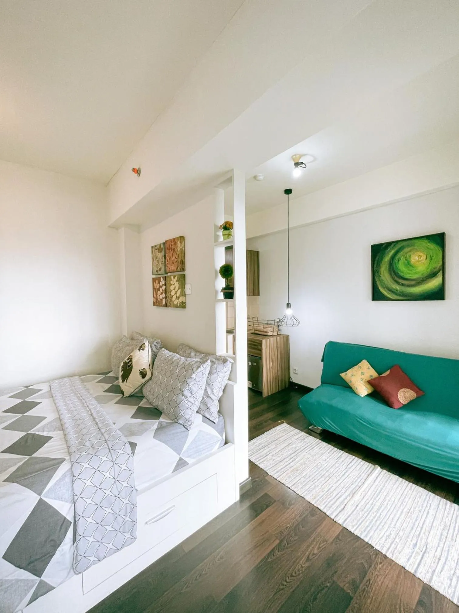 Bed in The Satu Stay - Apartemen SGV