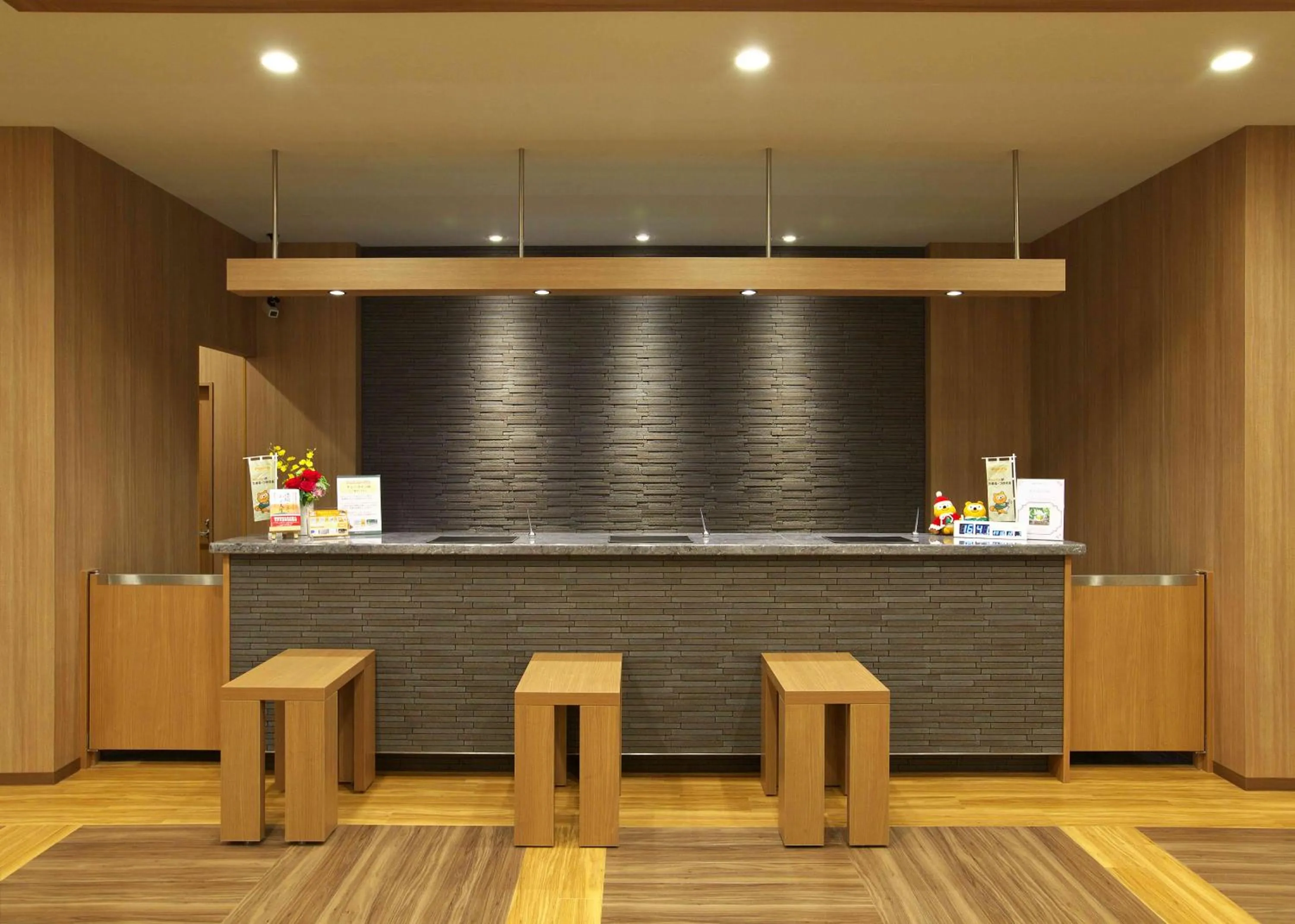 Lobby or reception in Hotel Route-Inn Sabae -Kokudou 8 Gou-