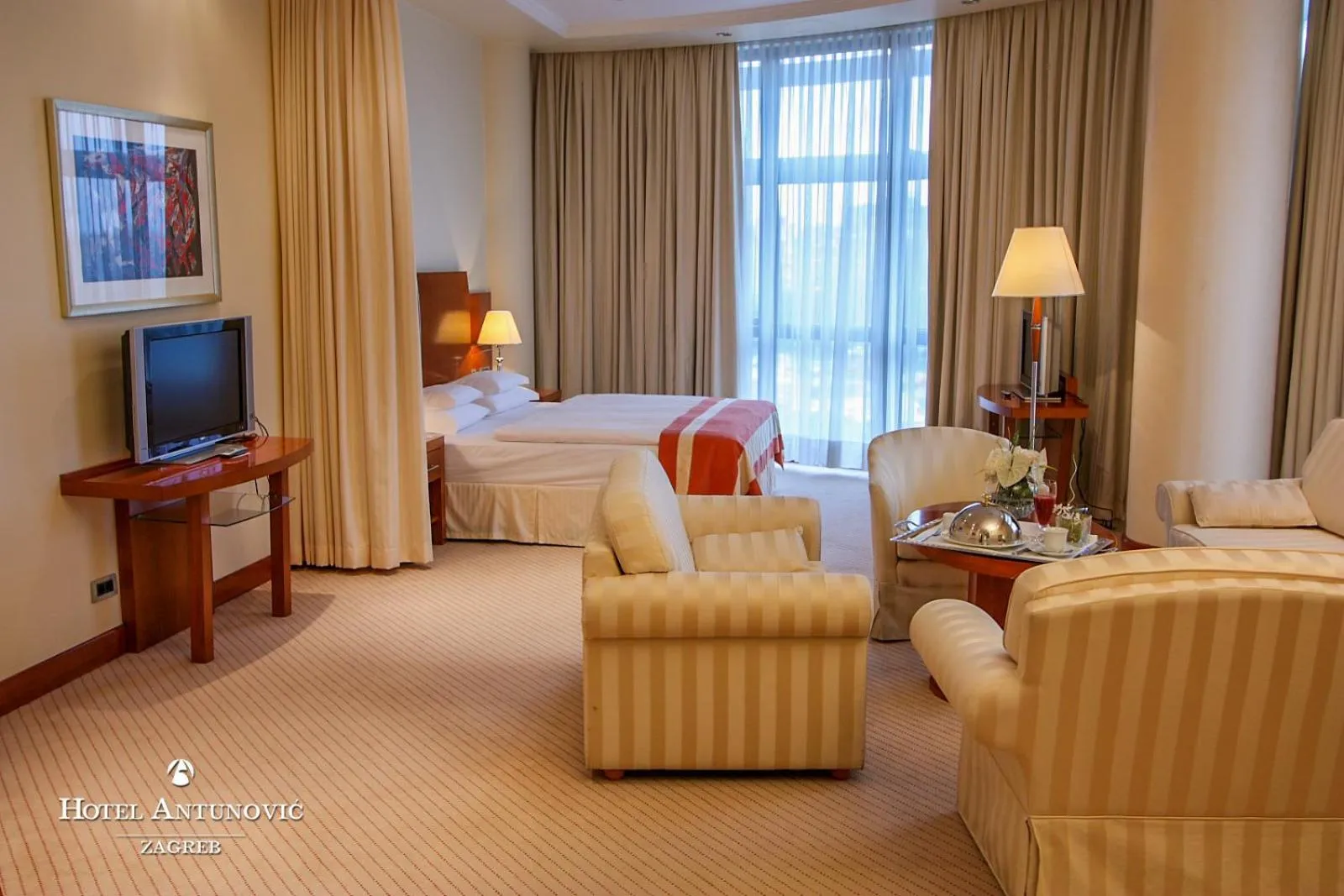 Photo of the whole room, Bed in Hotel Antunovic Zagreb