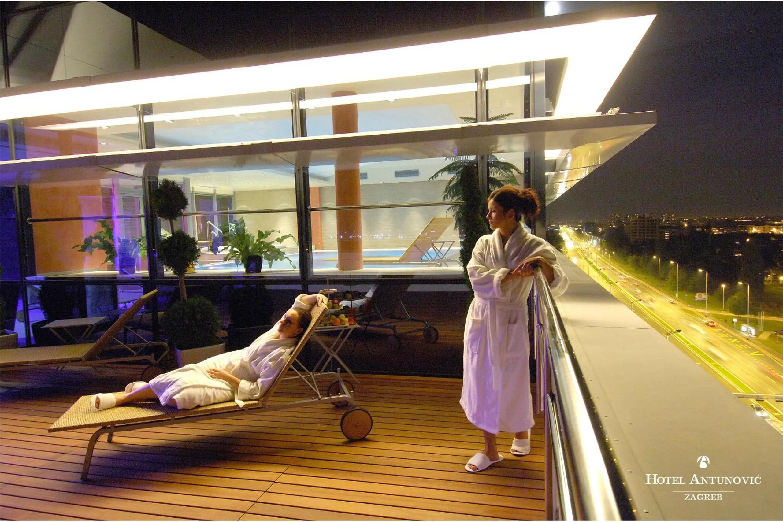 Balcony/Terrace in Hotel Antunovic Zagreb