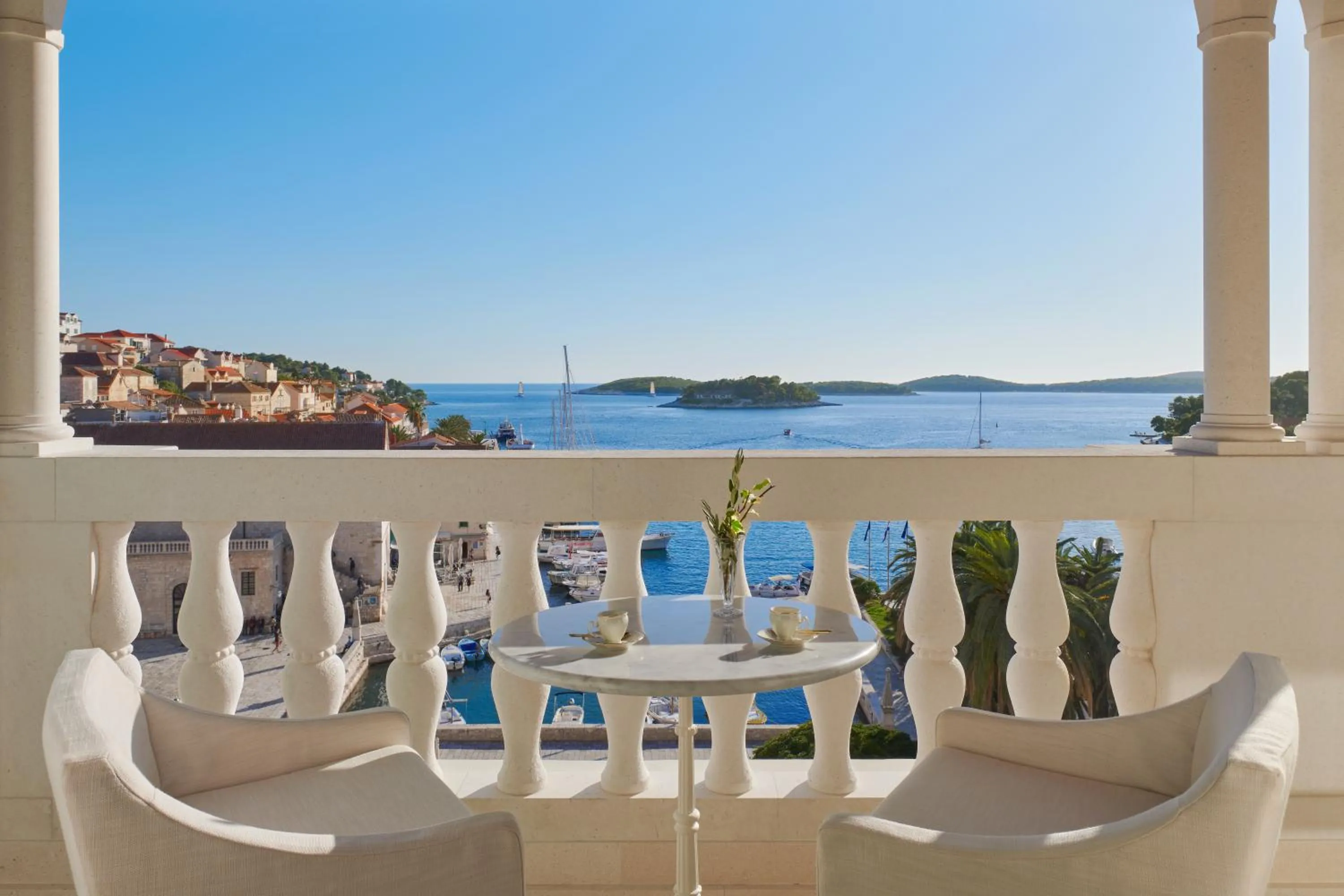 Balcony/Terrace in Palace Elisabeth Hvar Hotel - The Leading Hotels of the World