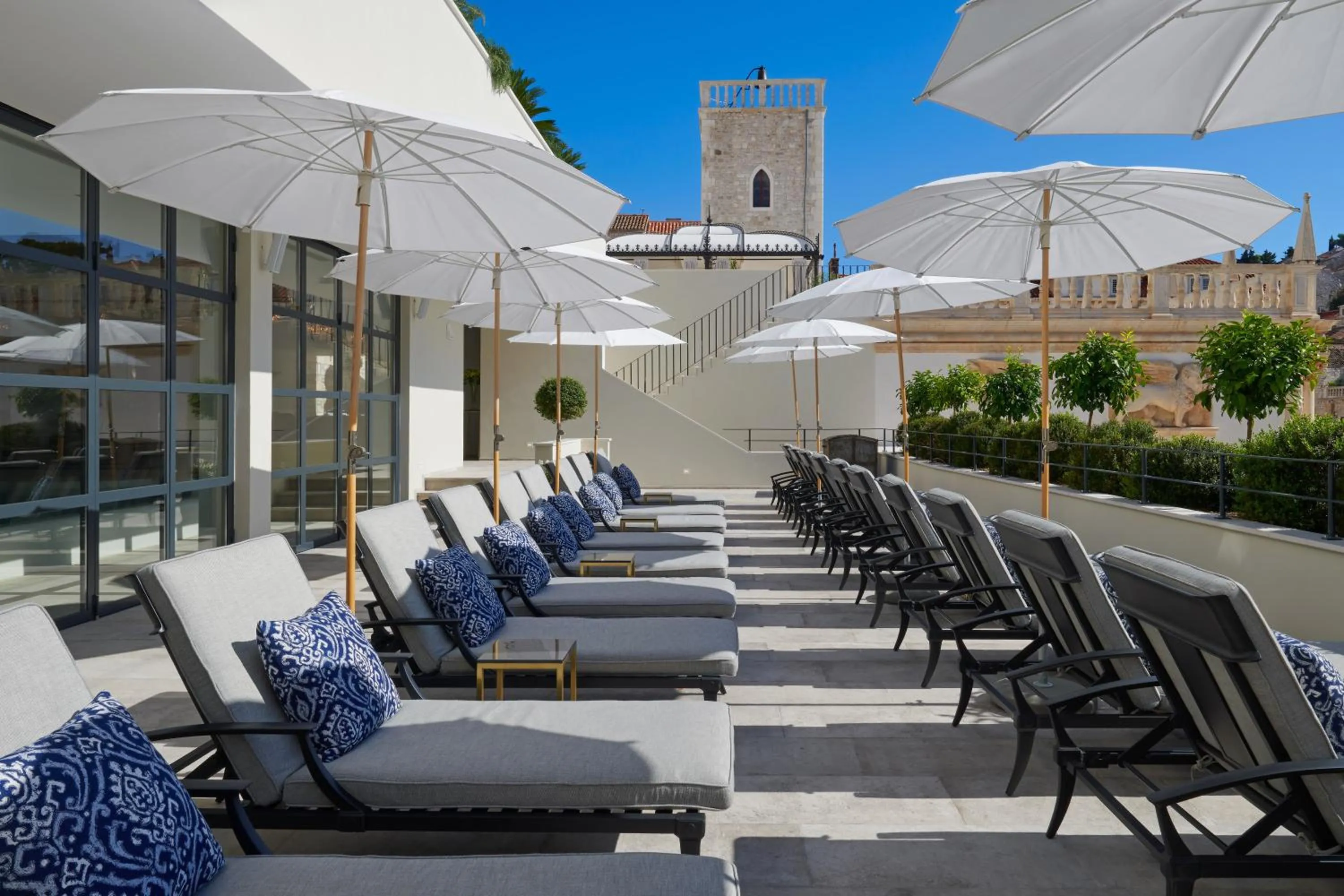Balcony/Terrace in Palace Elisabeth Hvar Hotel - The Leading Hotels of the World