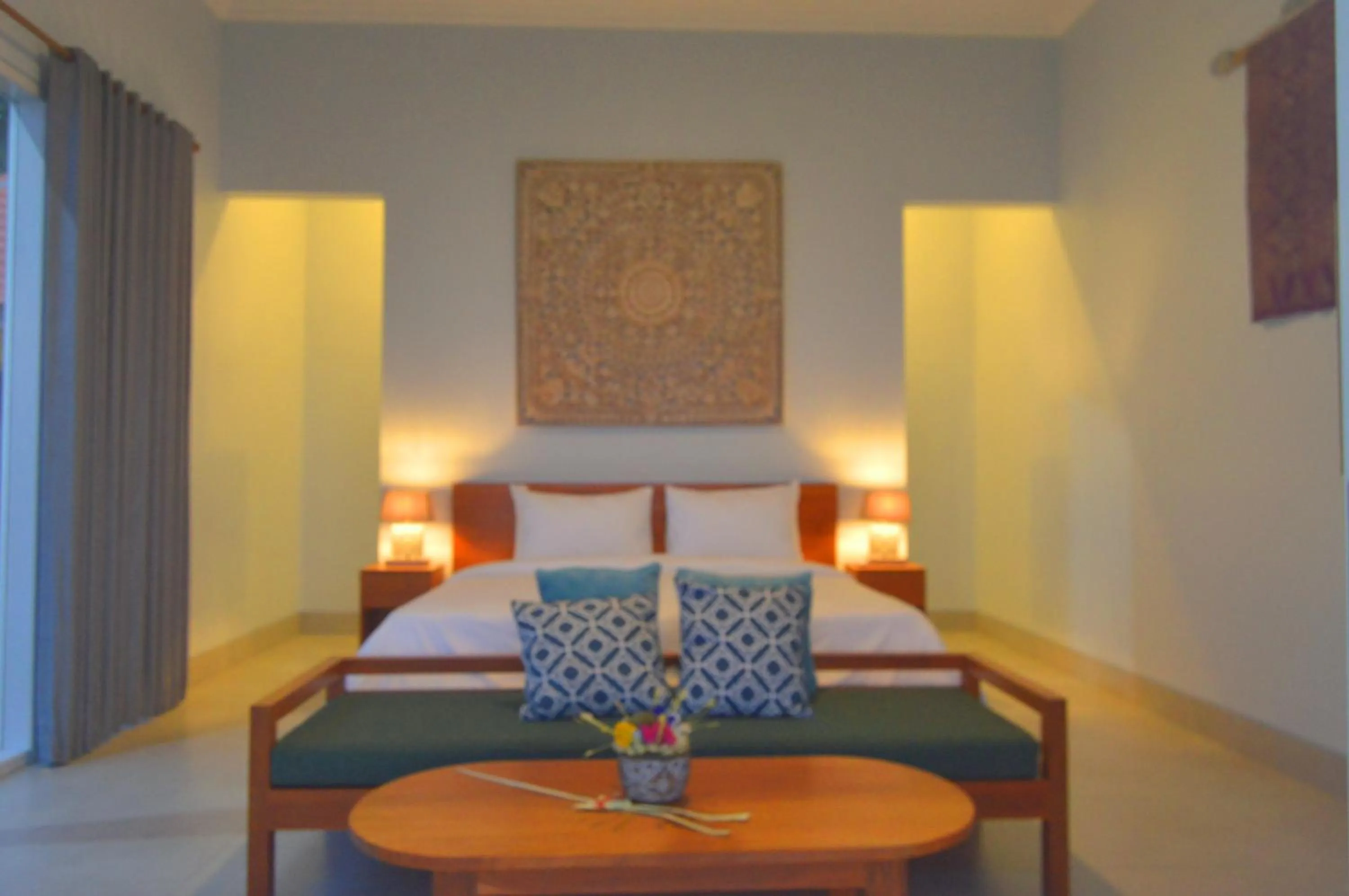 Bed in Mojito Beach Villas