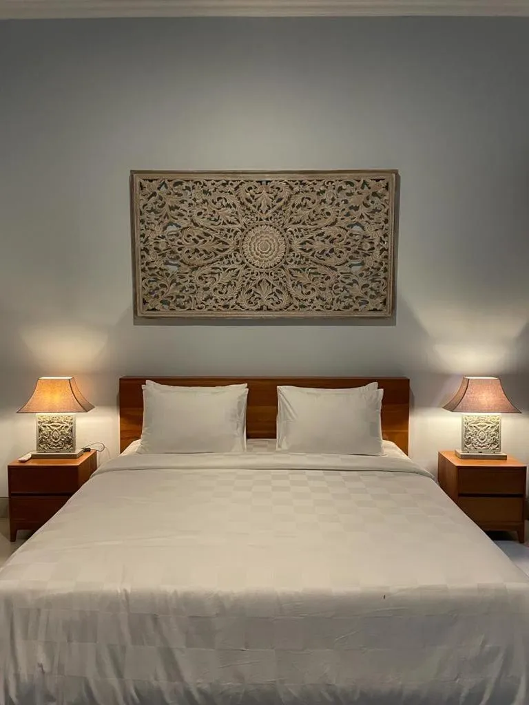 Bed in Mojito Beach Villas