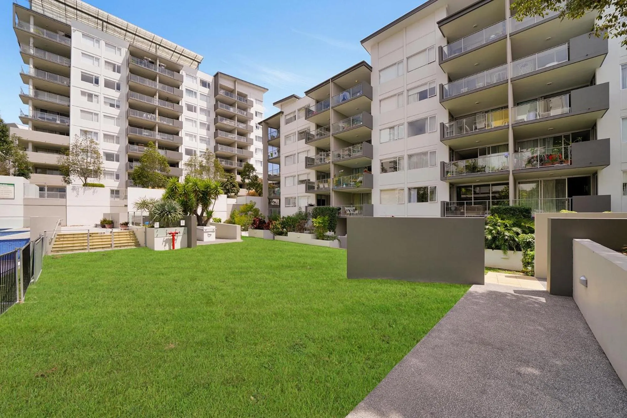 Garden in Trilogy Residences Brisbane
