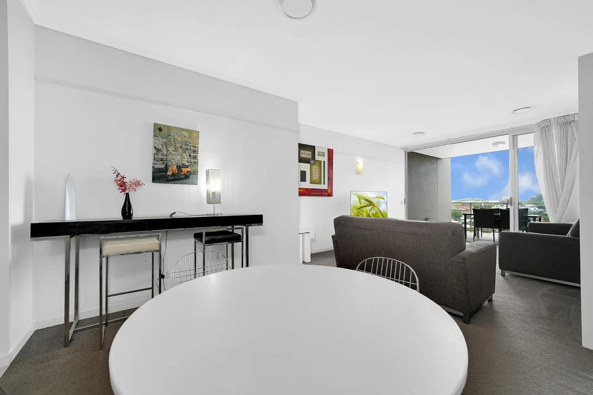 Living room in Trilogy Residences Brisbane