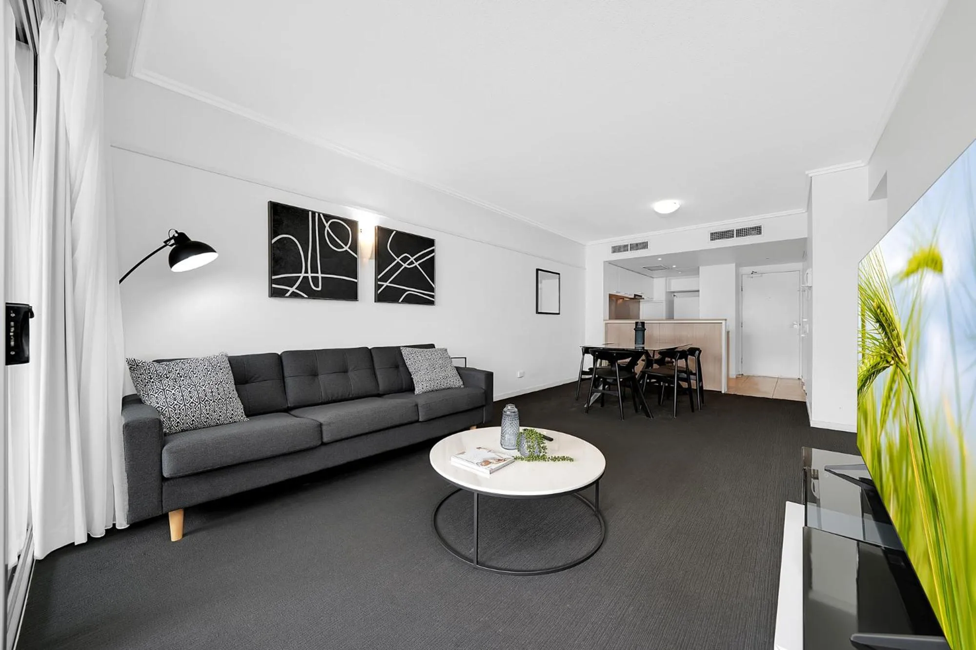 Living room in Trilogy Residences Brisbane