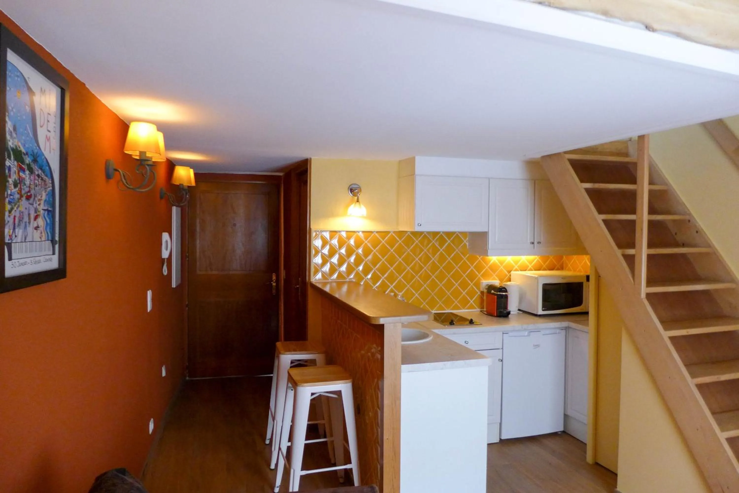 Kitchen or kitchenette in Résidences Cresci
