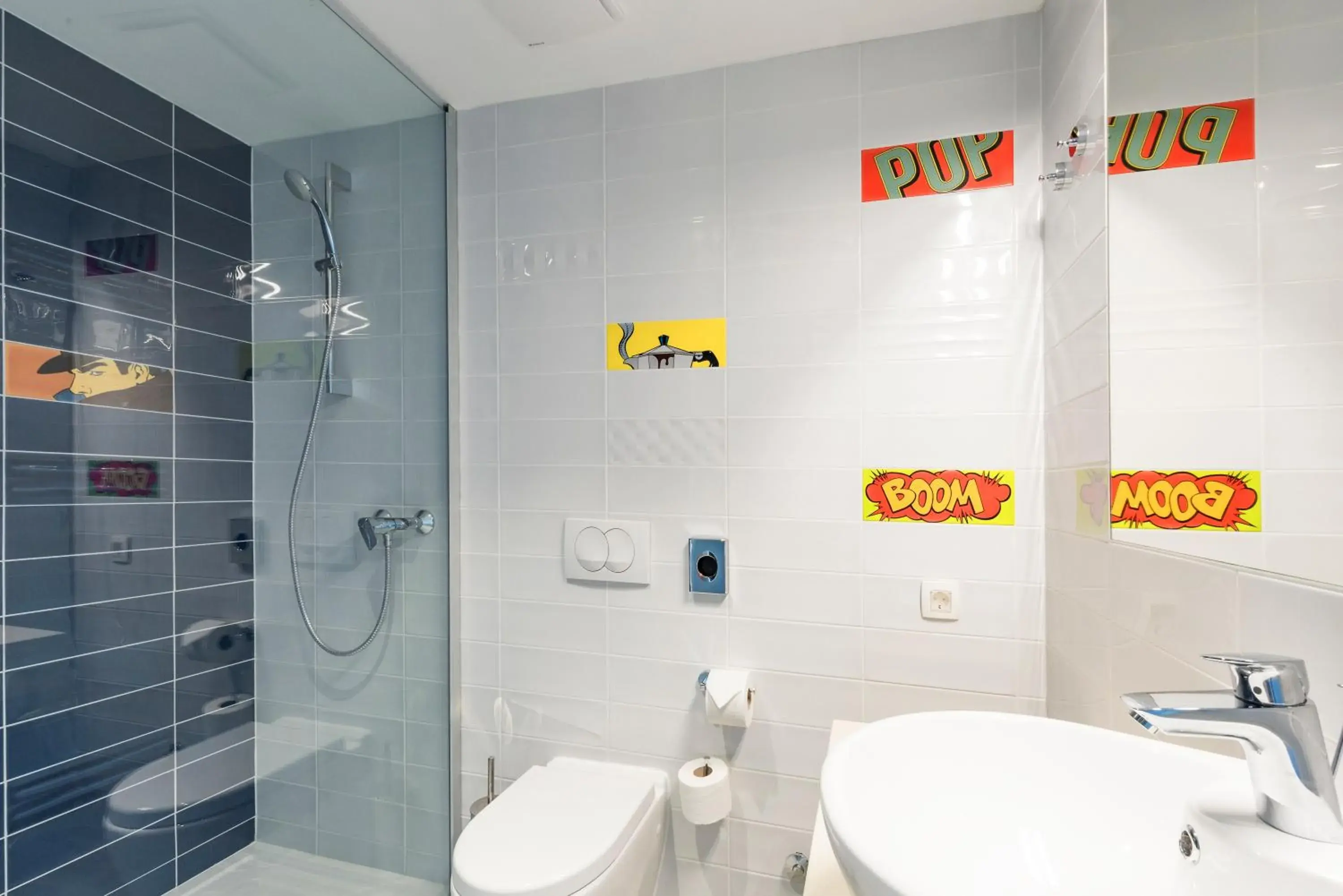Bathroom in Pharos Hvar Bayhill Hotel Bathroom in Pharos Hvar Bayhill Hotel