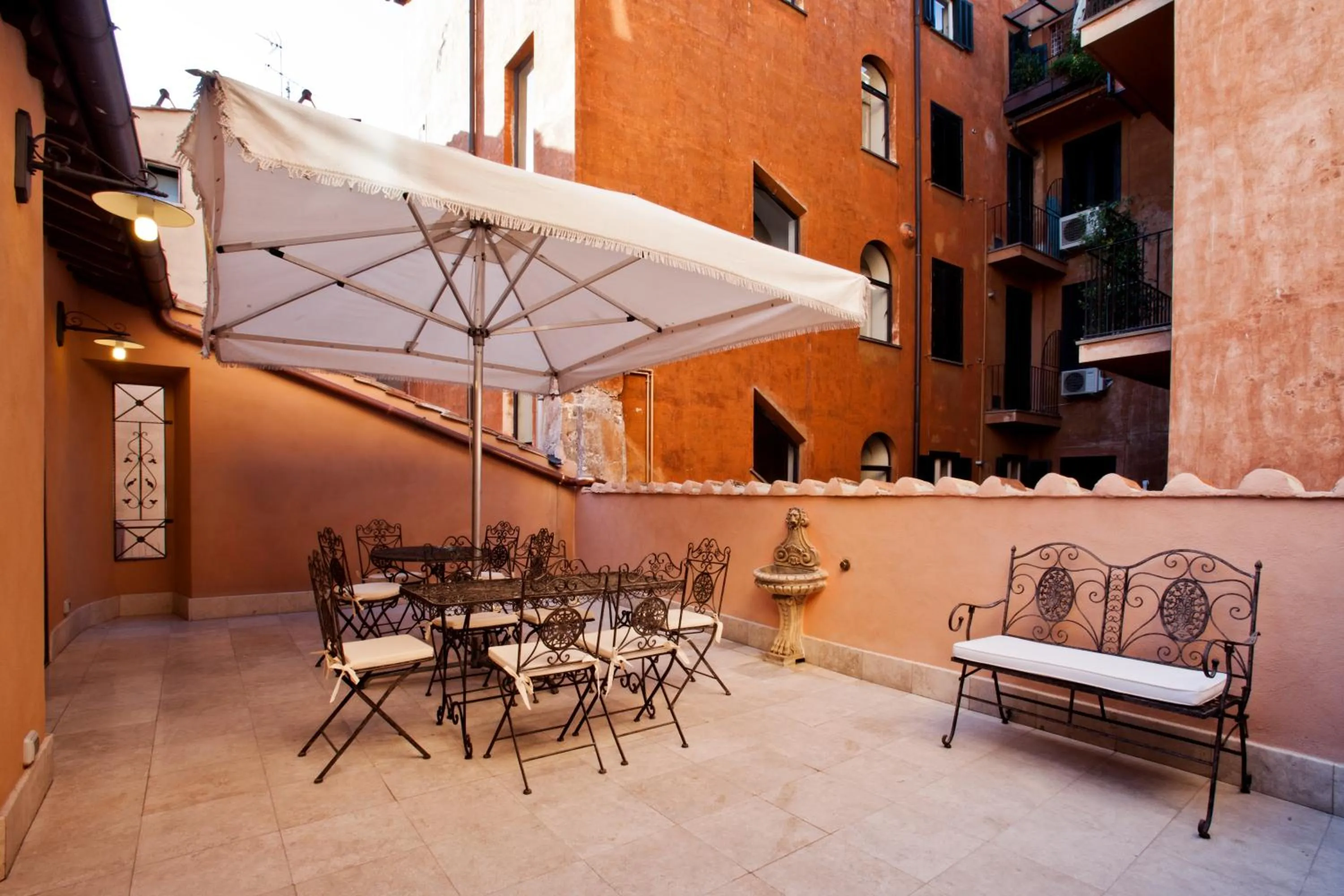 Balcony/Terrace in LM Suites Spagna
