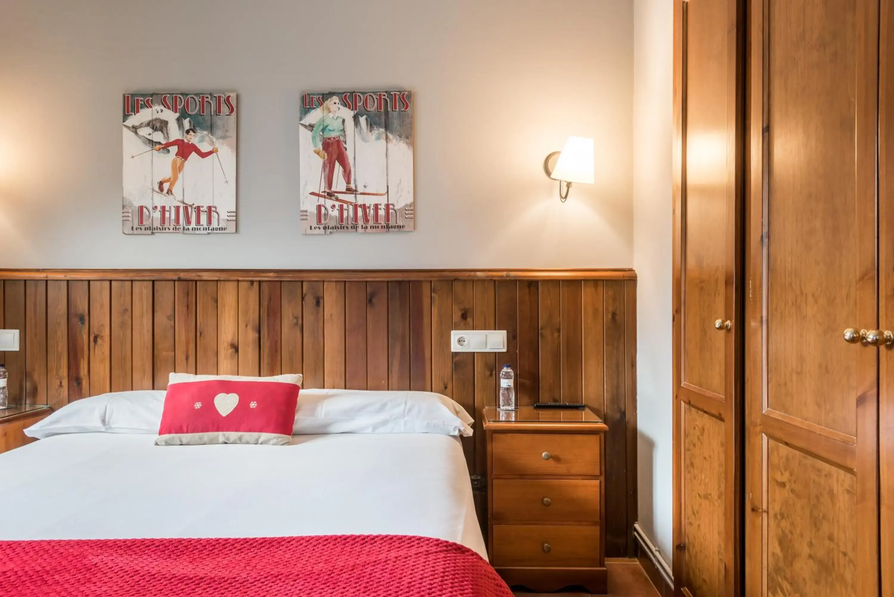 Bed in Hotel Snö Beret Bed in Hotel Snö Beret