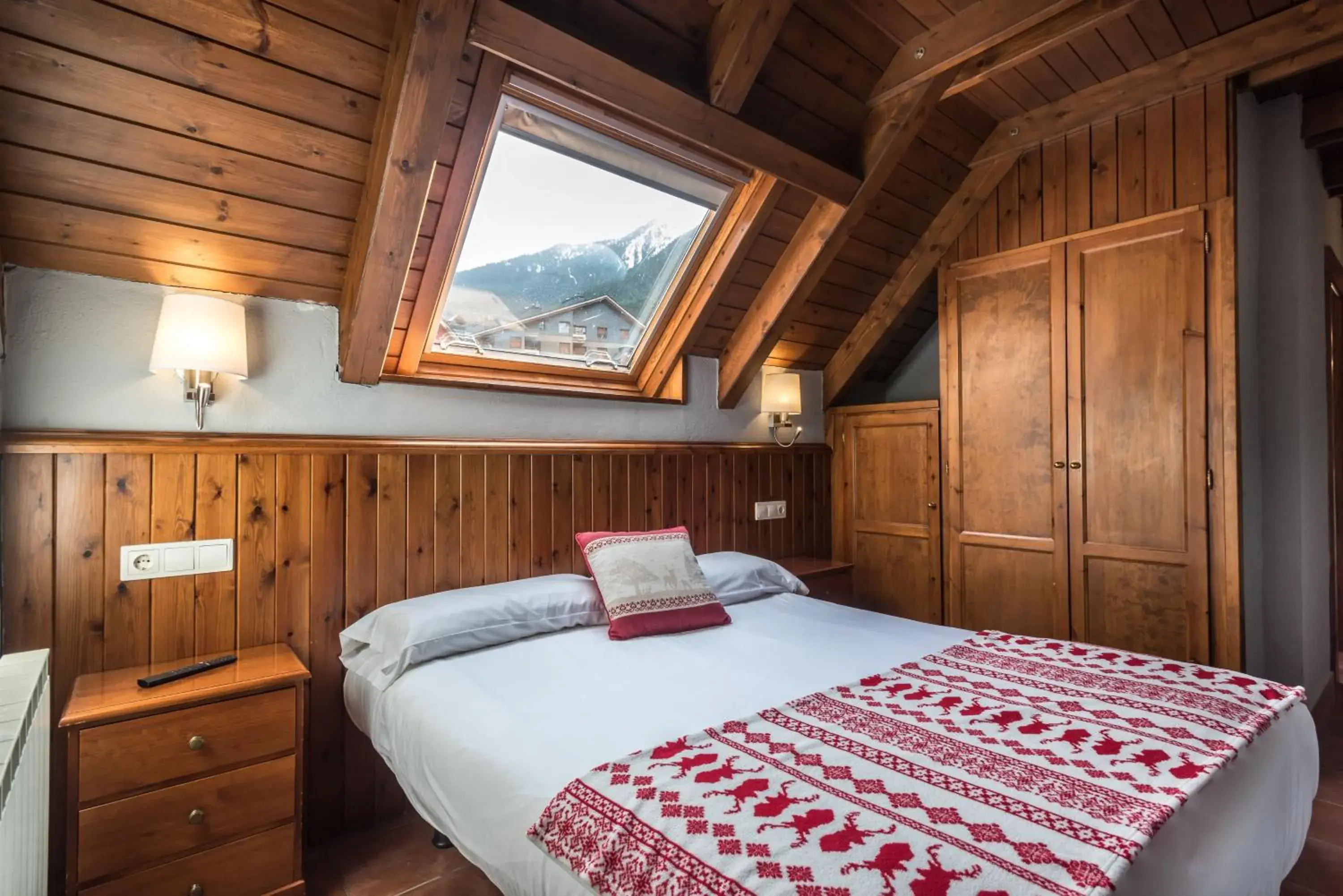 Bed in Hotel Snö Beret Bed in Hotel Snö Beret