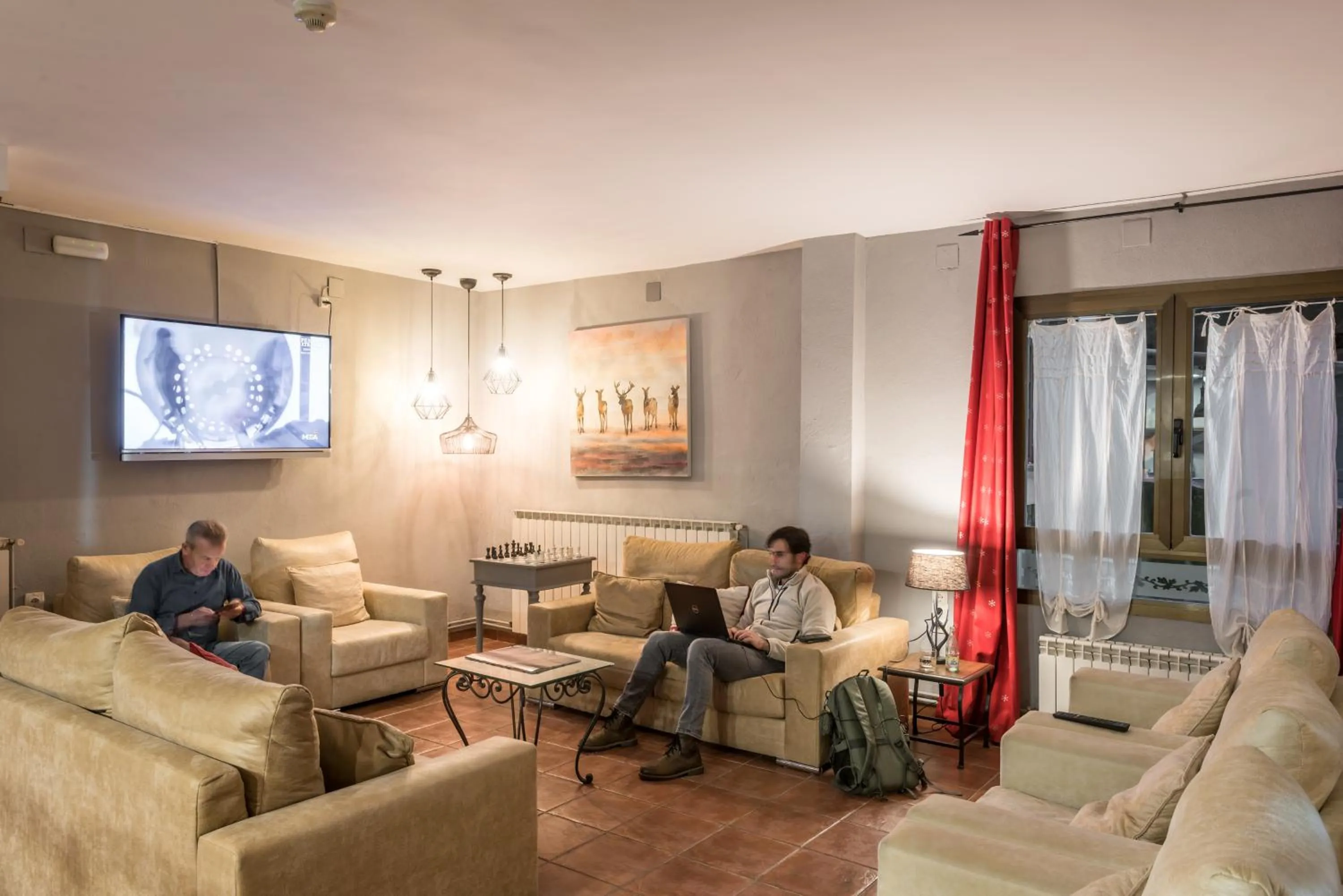Living room in Hotel Snö Beret