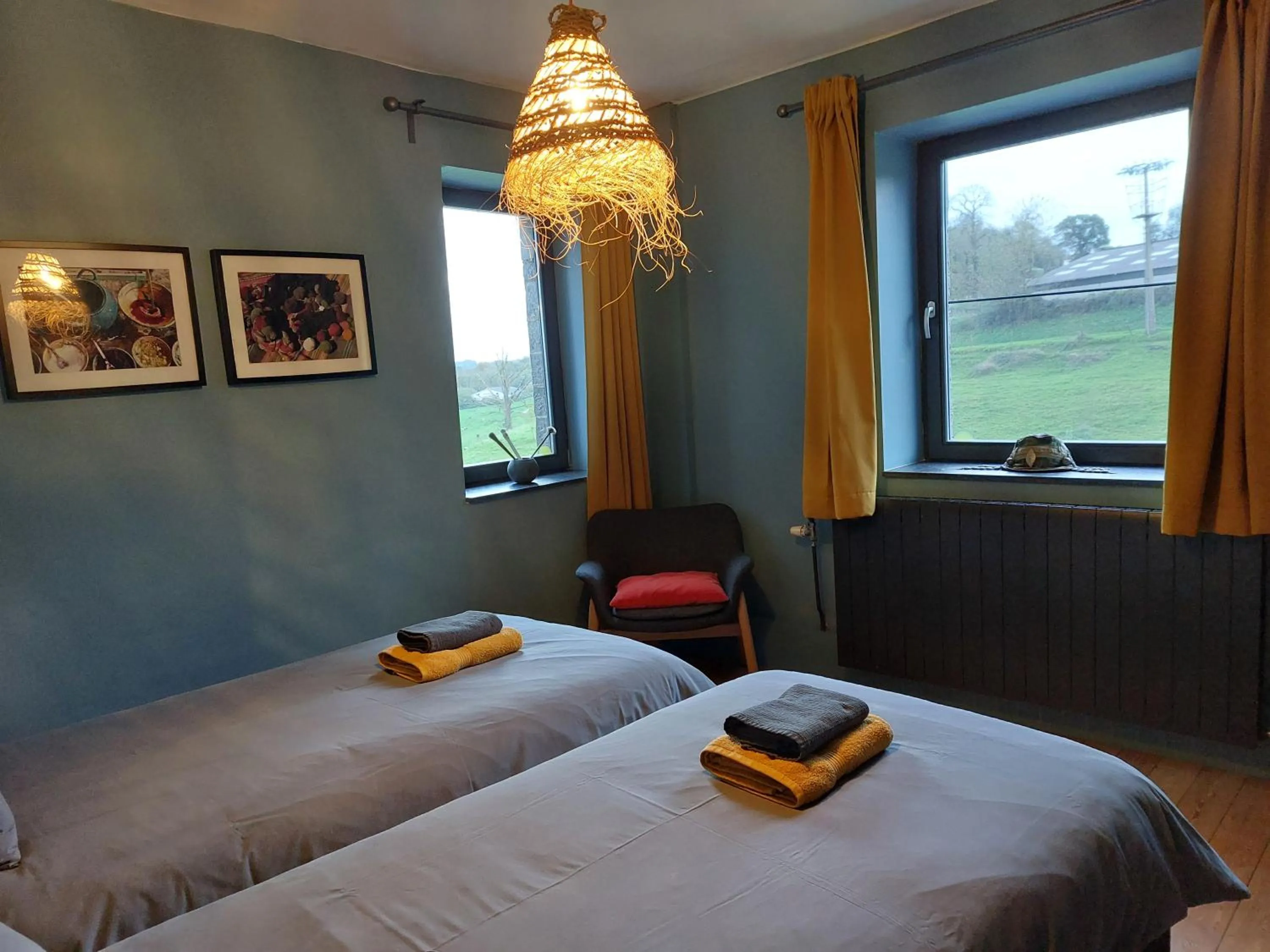 Bed in La lune en bulles