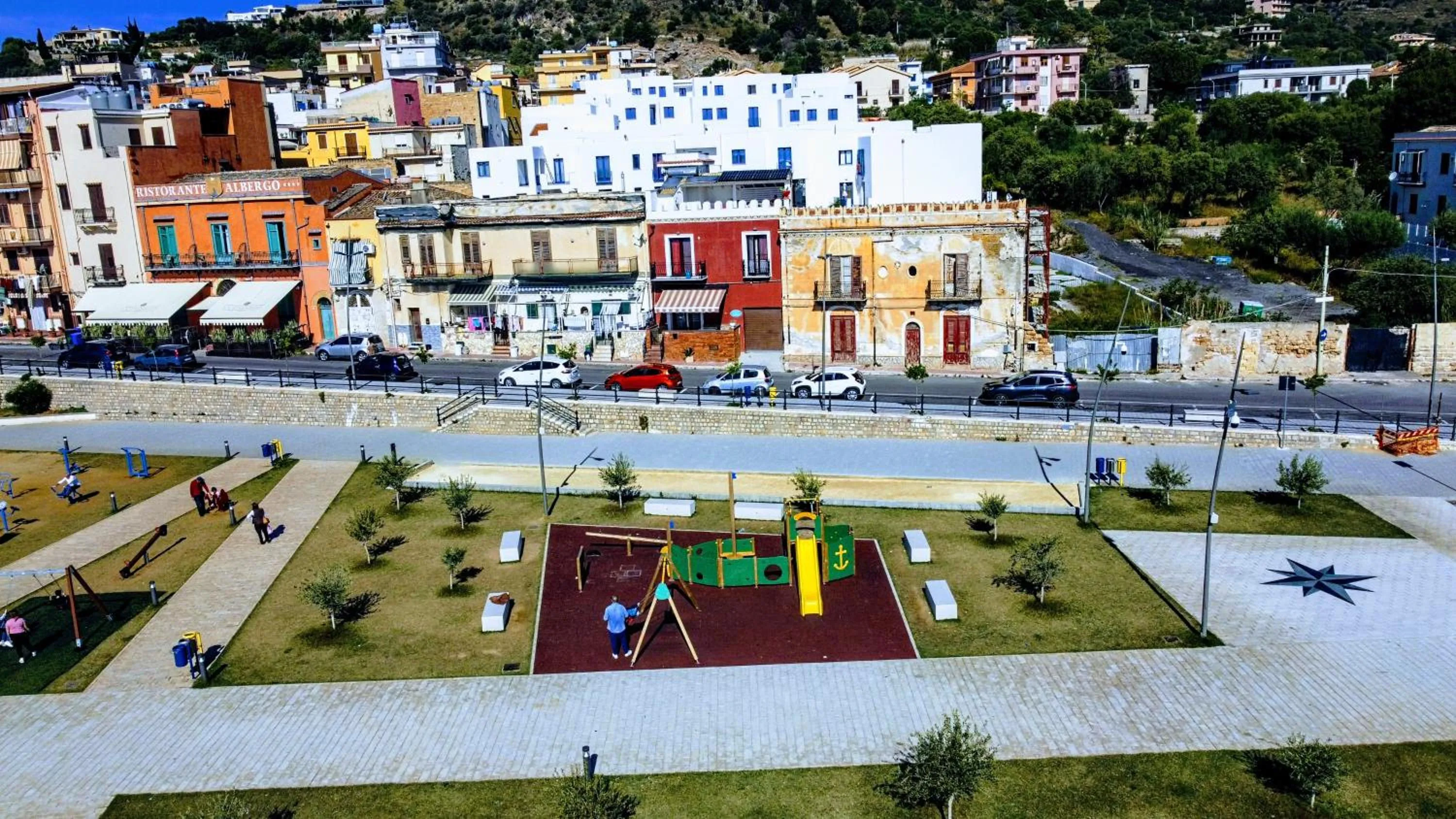 Property building in Seafront House Gabbiano Azzurro