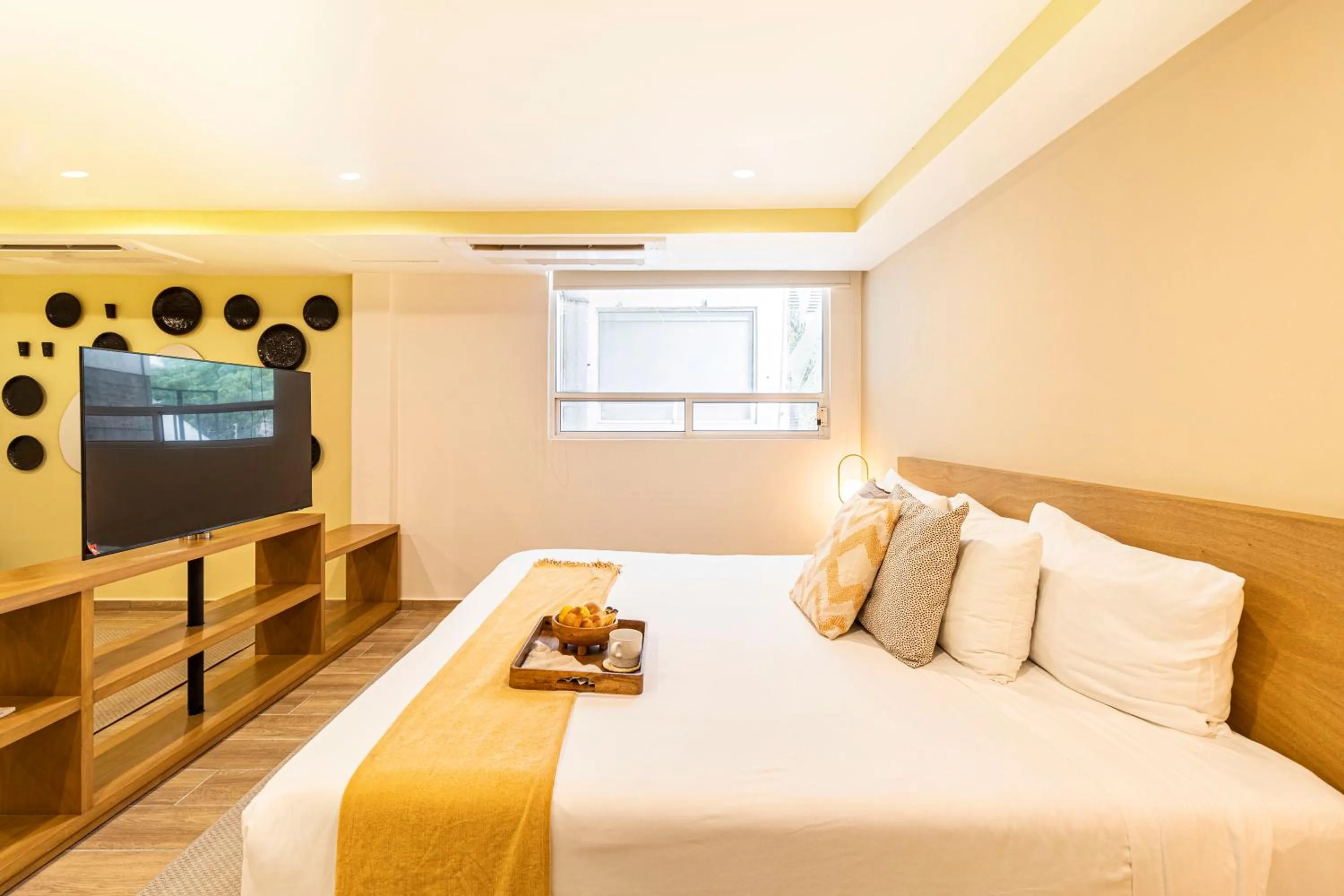 Bed in Grand Chapultepec Residencial