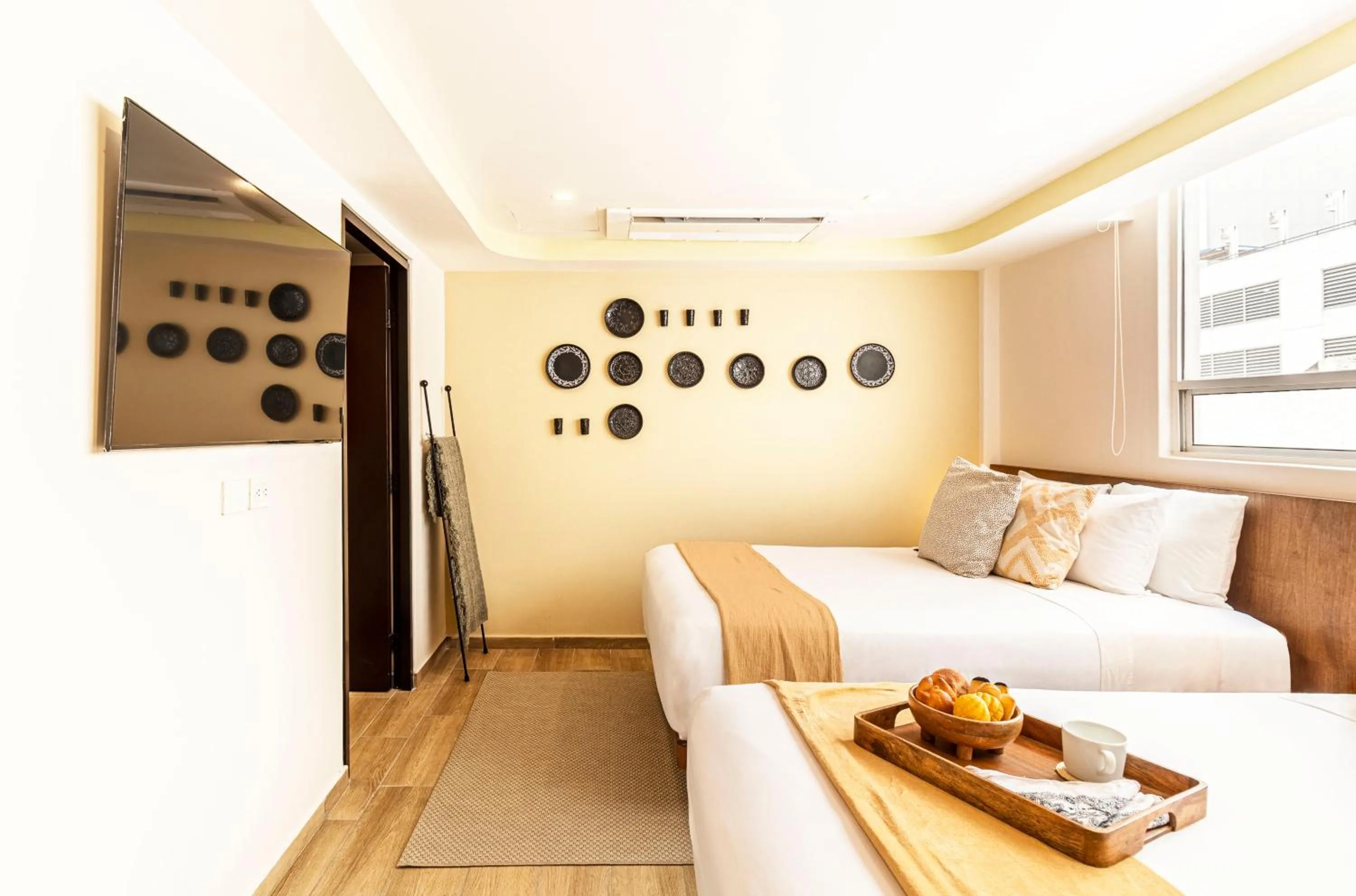 Bedroom, Bed in Grand Chapultepec Residencial