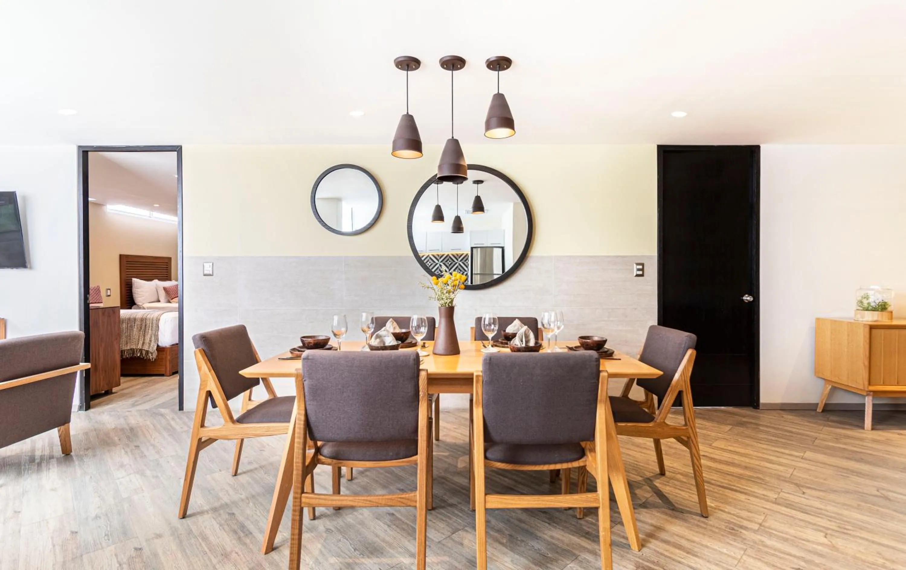 Dining area in Grand Chapultepec Residencial