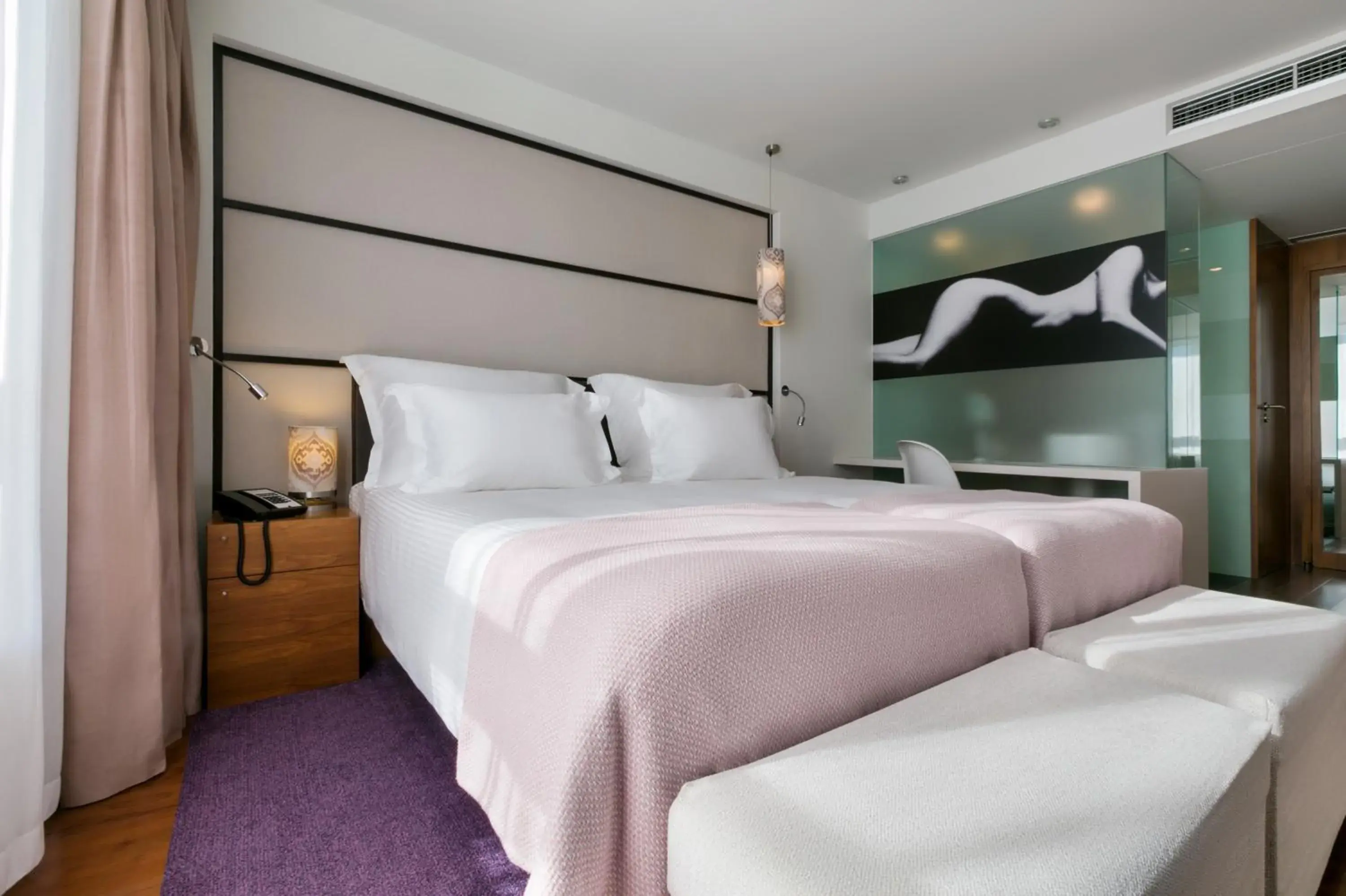 Bed in Adriana Hvar Spa Hotel Bed in Adriana Hvar Spa Hotel