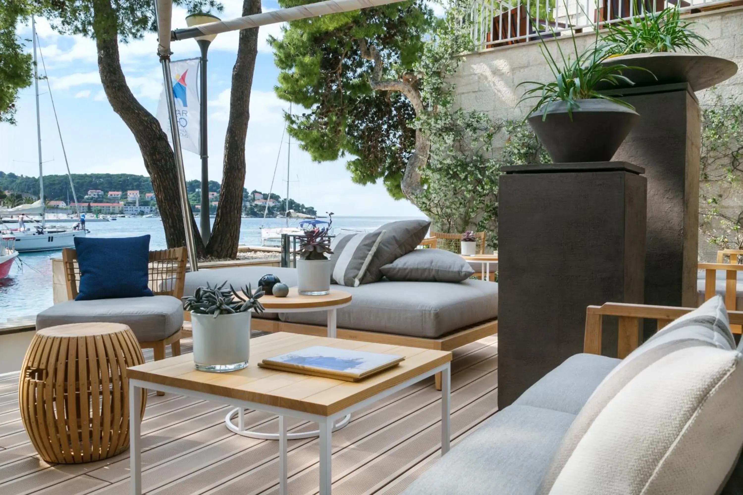 Lounge or bar in Adriana Hvar Spa Hotel Lounge or bar in Adriana Hvar Spa Hotel