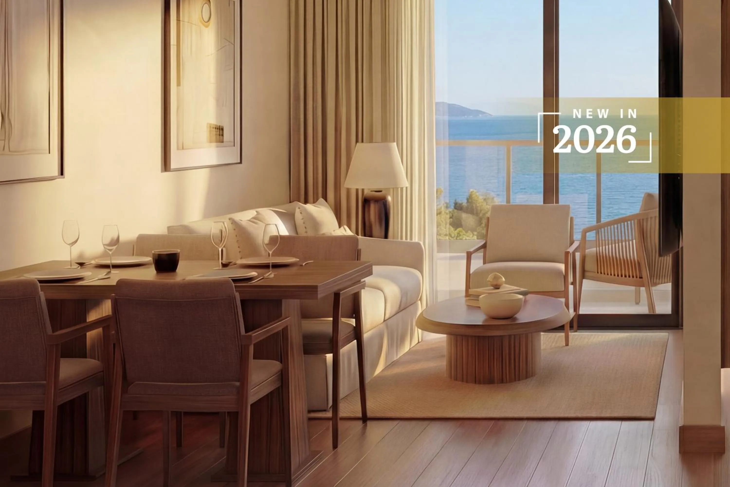 Living room in Sirena Resort Hvar - NEW IN 2026