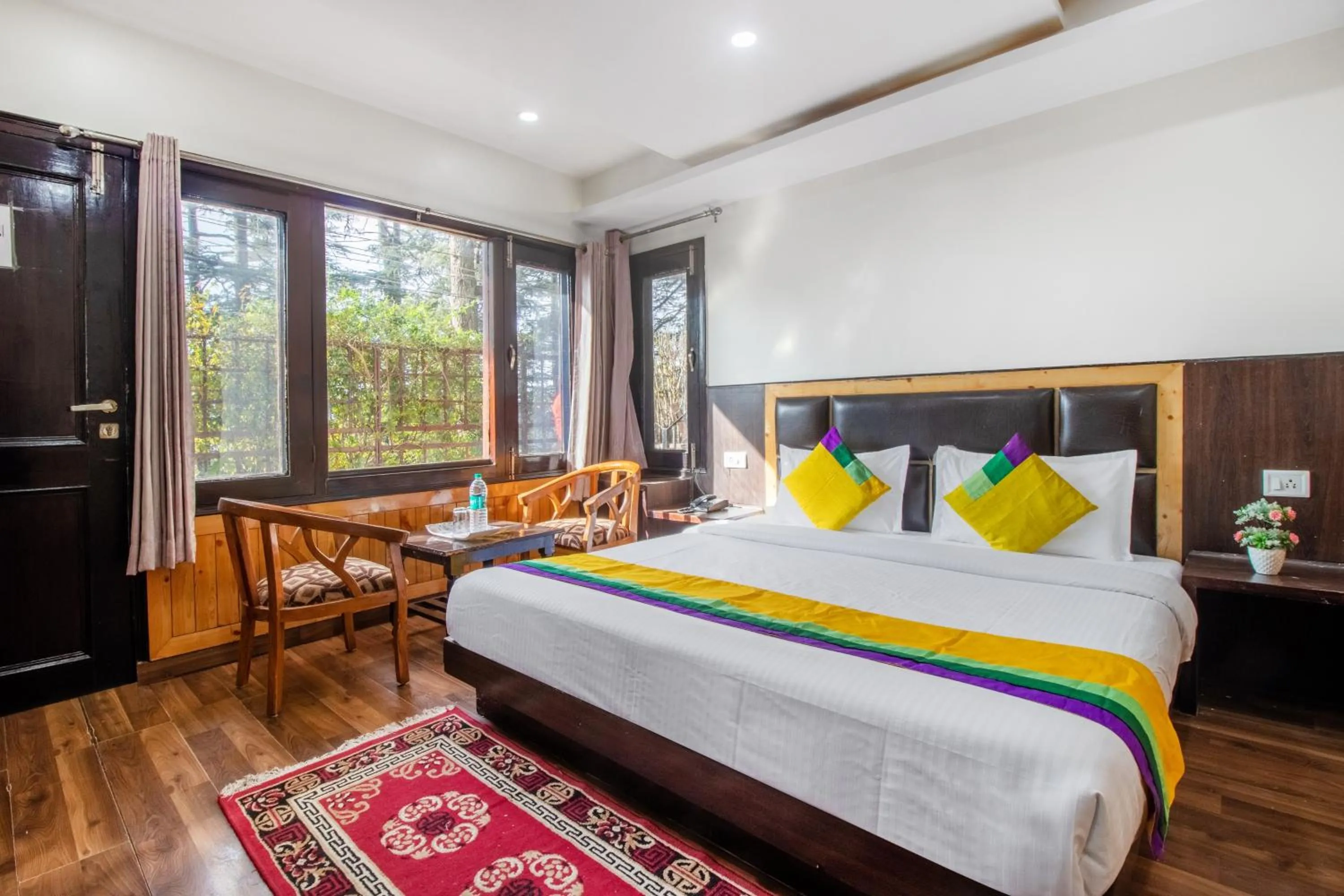 Bedroom, Bed in Itsy Hotels Avantika With Forest View