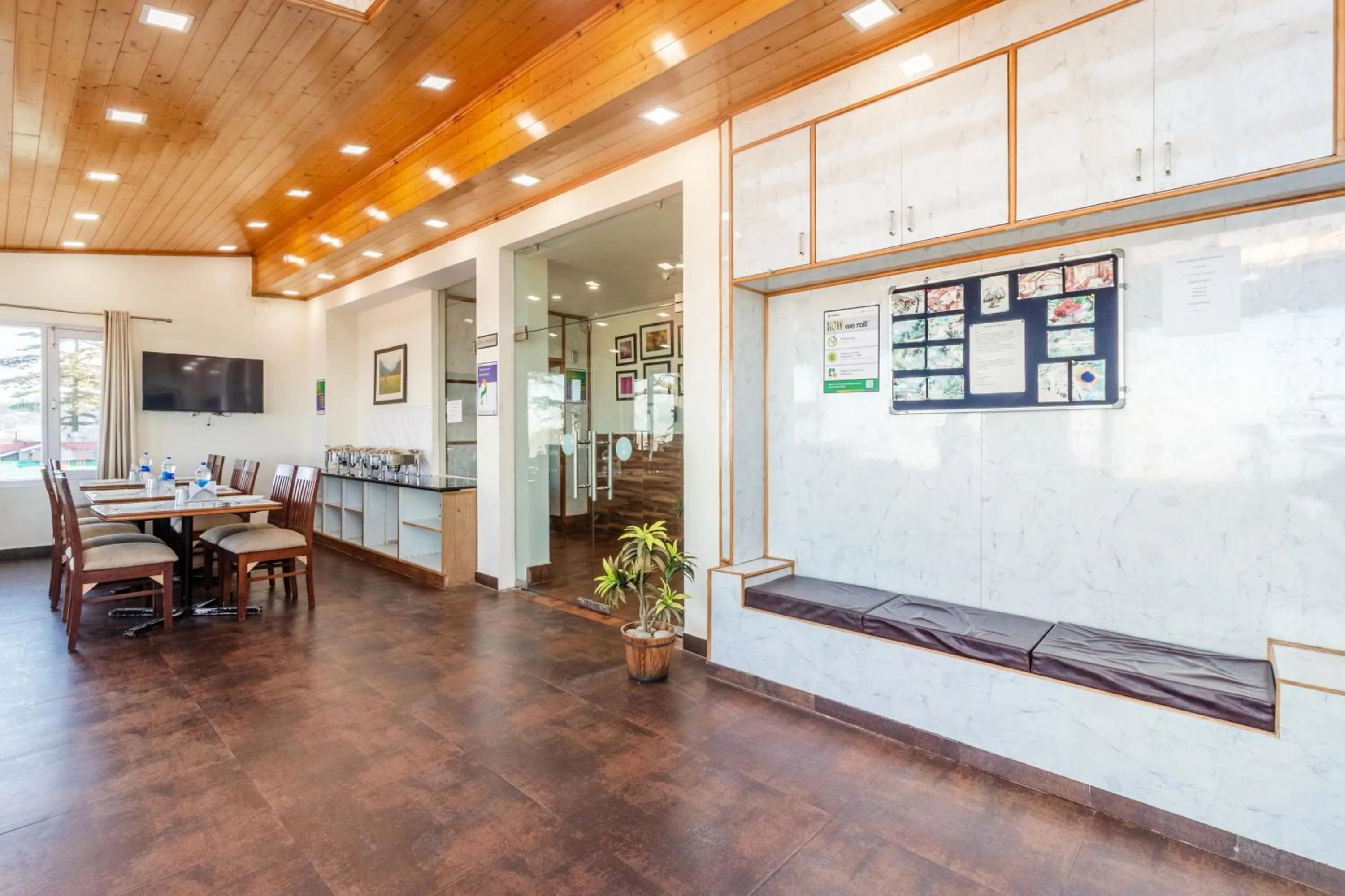 Seating area in Treebo Maharaja, Near Mall Road