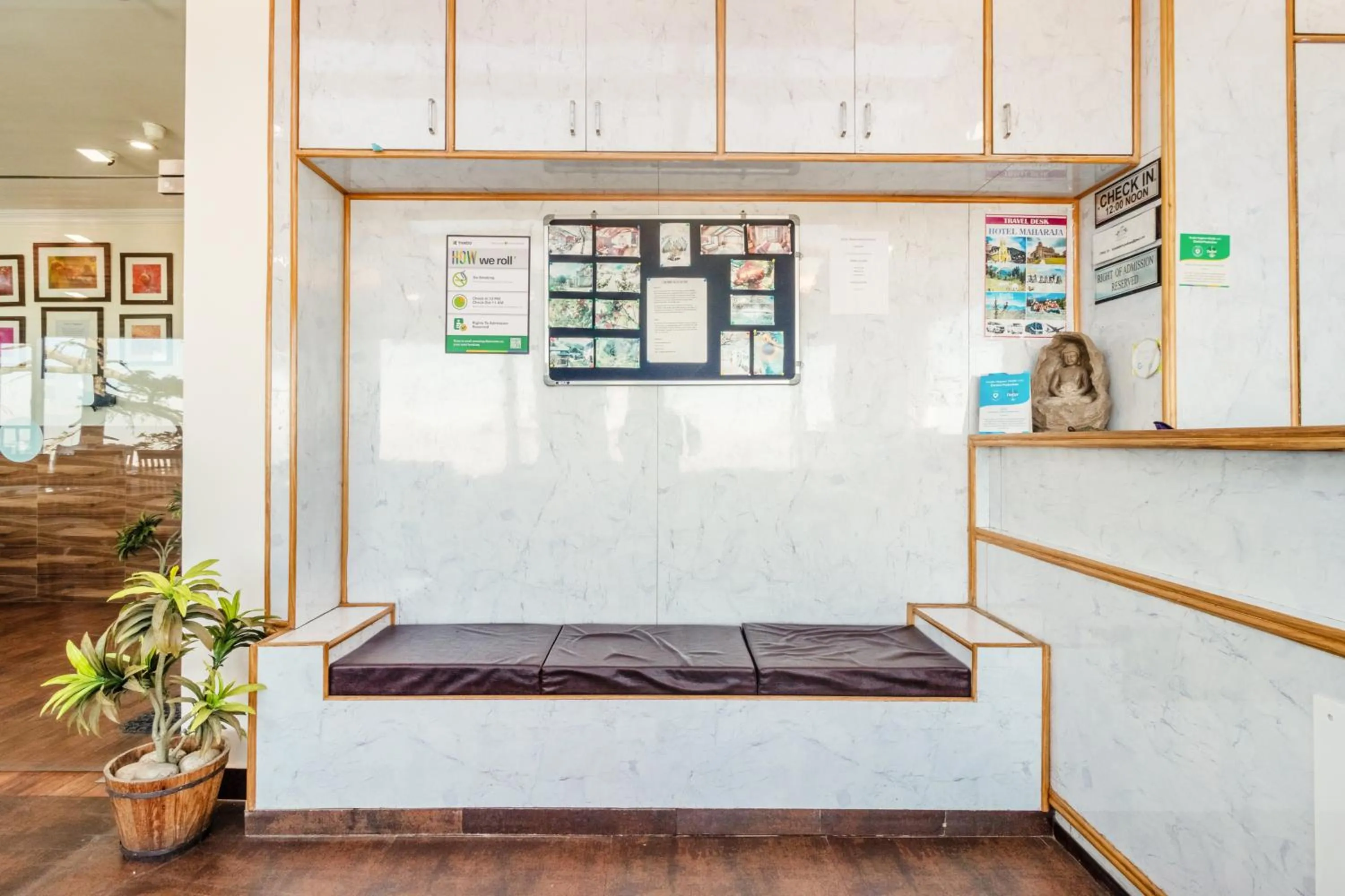 Seating area in Treebo Maharaja, Near Mall Road