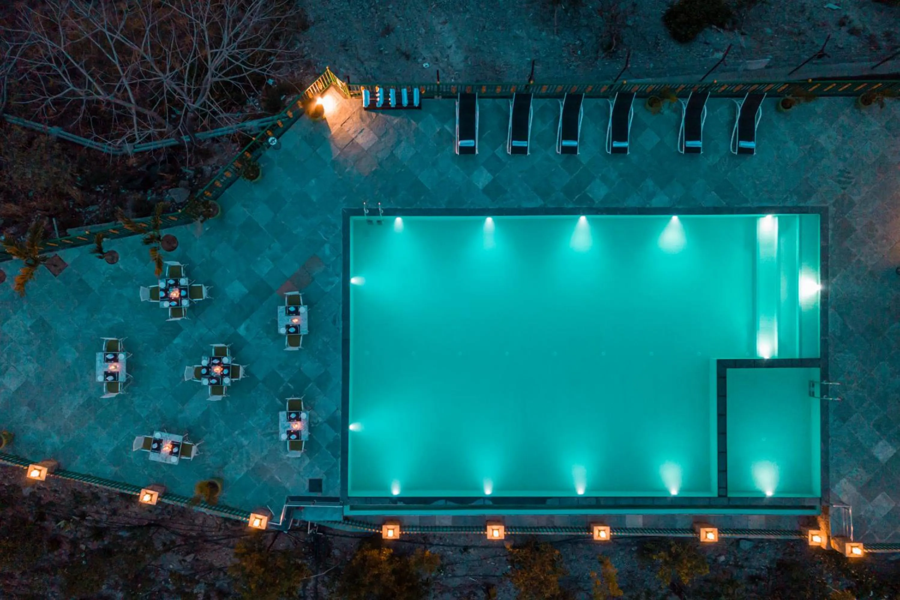 Swimming pool in Tree of Life Vantara Resort & Spa
