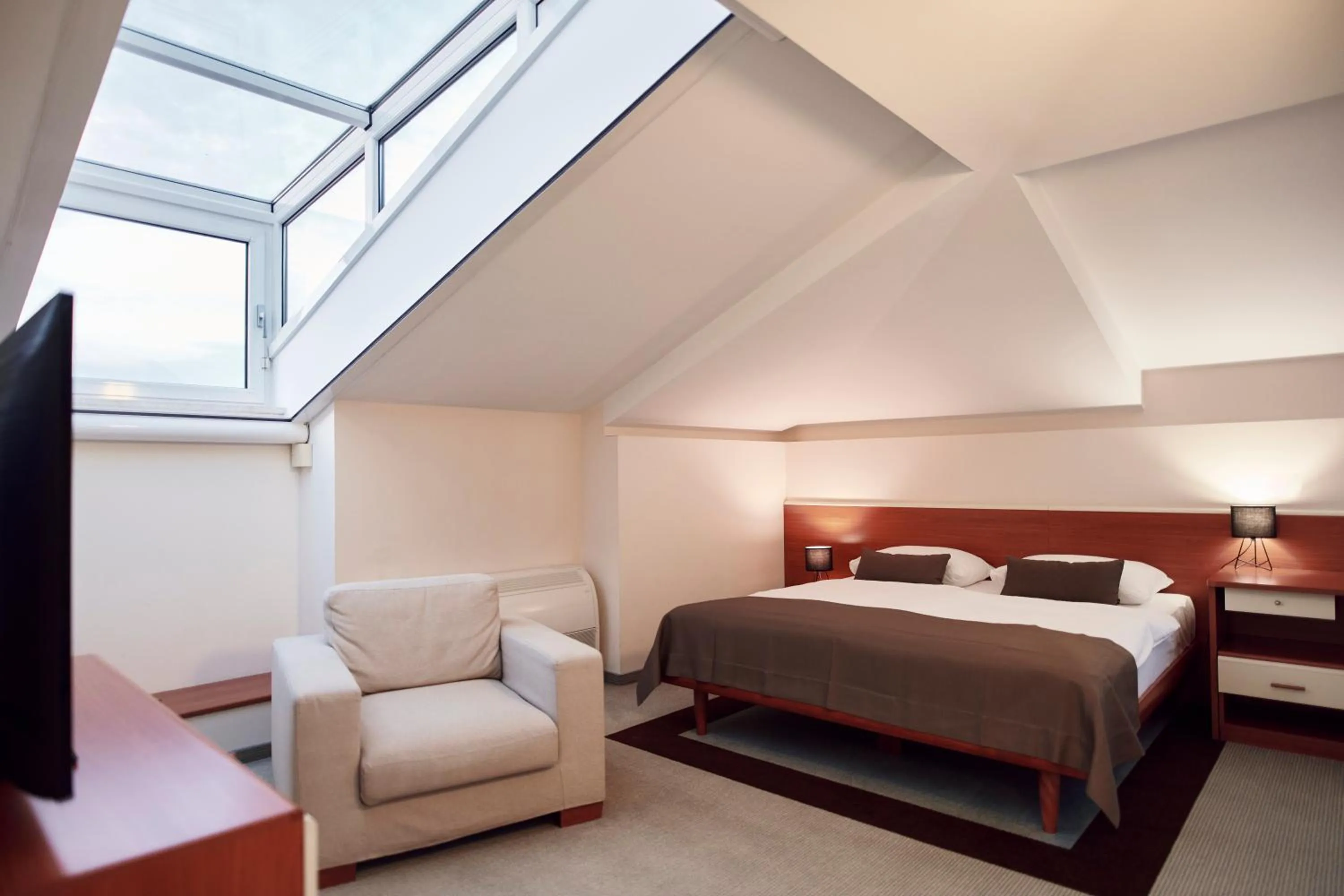 Seating area, Bed in Hotel Villa Eugenia