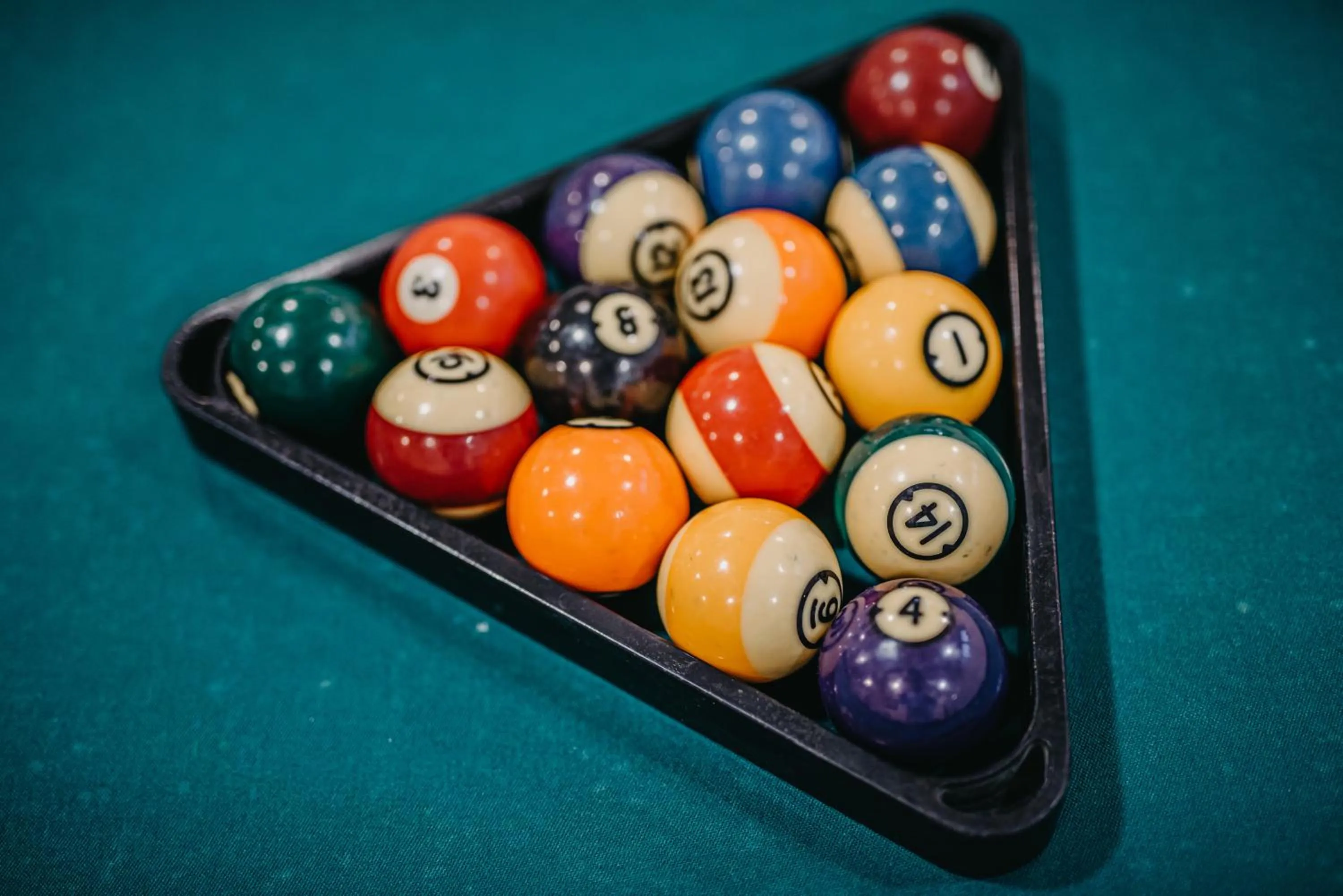 Billiard in Hotel Villa Eugenia