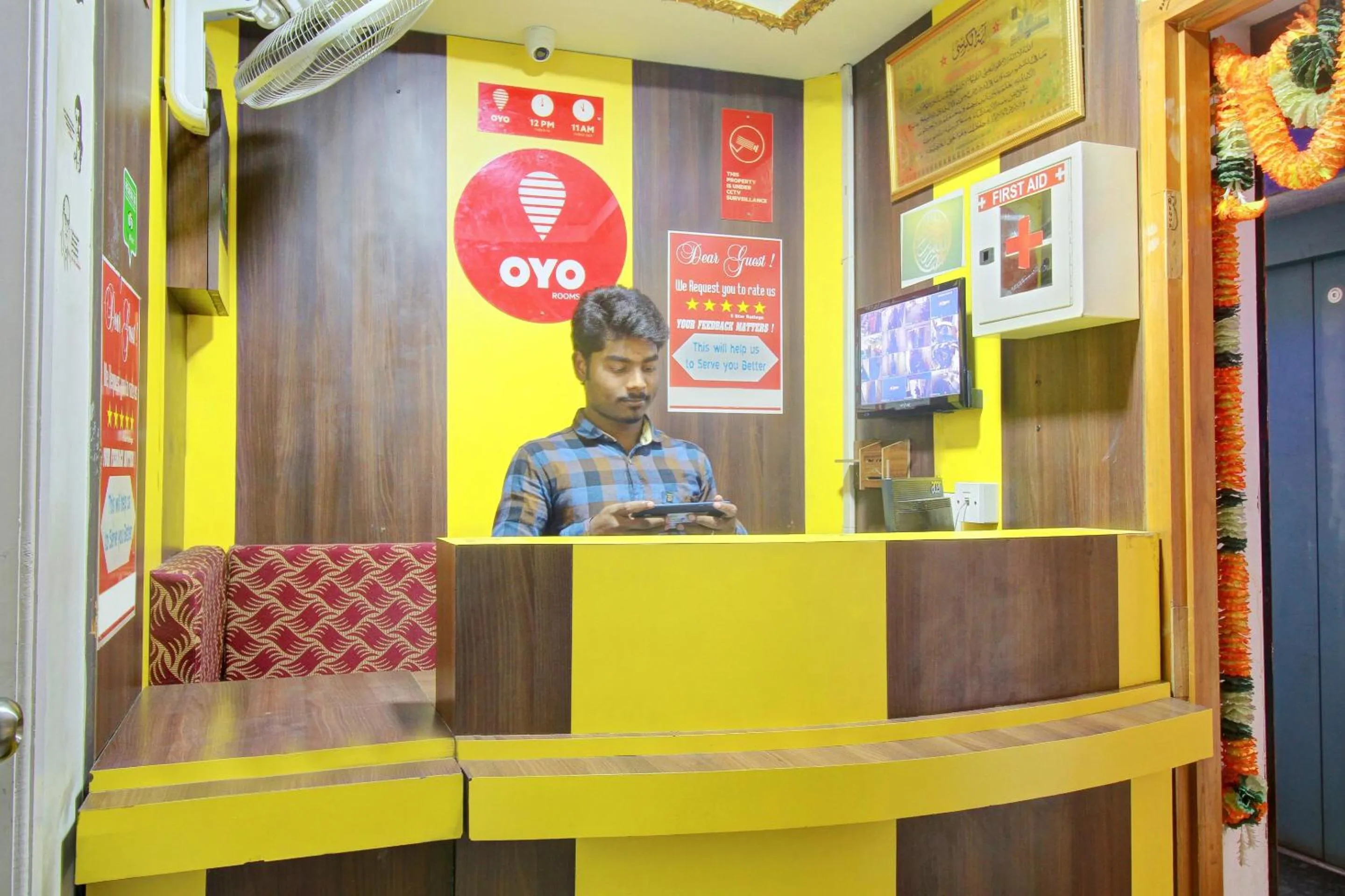 Lobby or reception in Hotel O India Gate