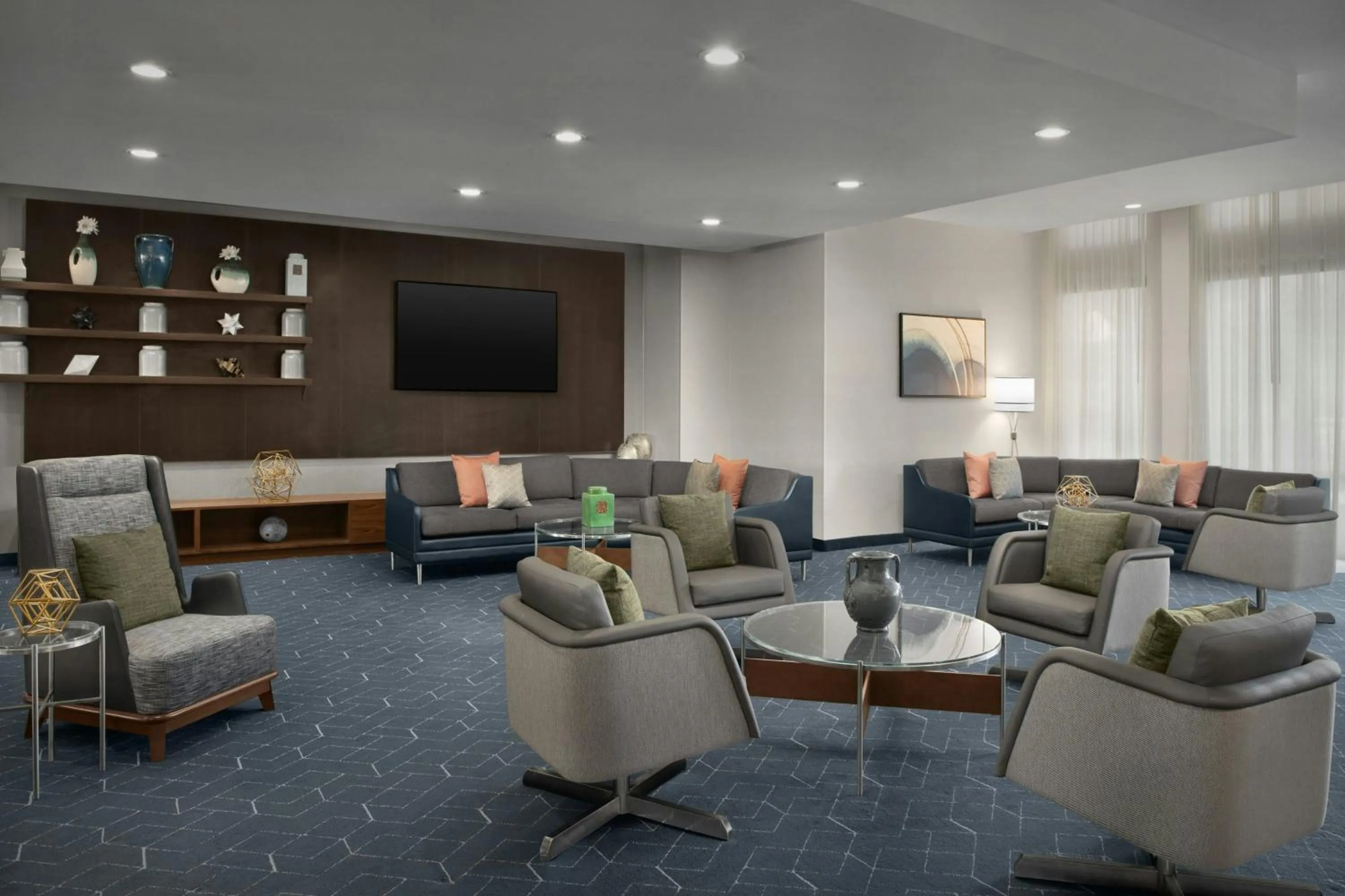 Lobby or reception in Courtyard by Marriott El Paso East/I-10