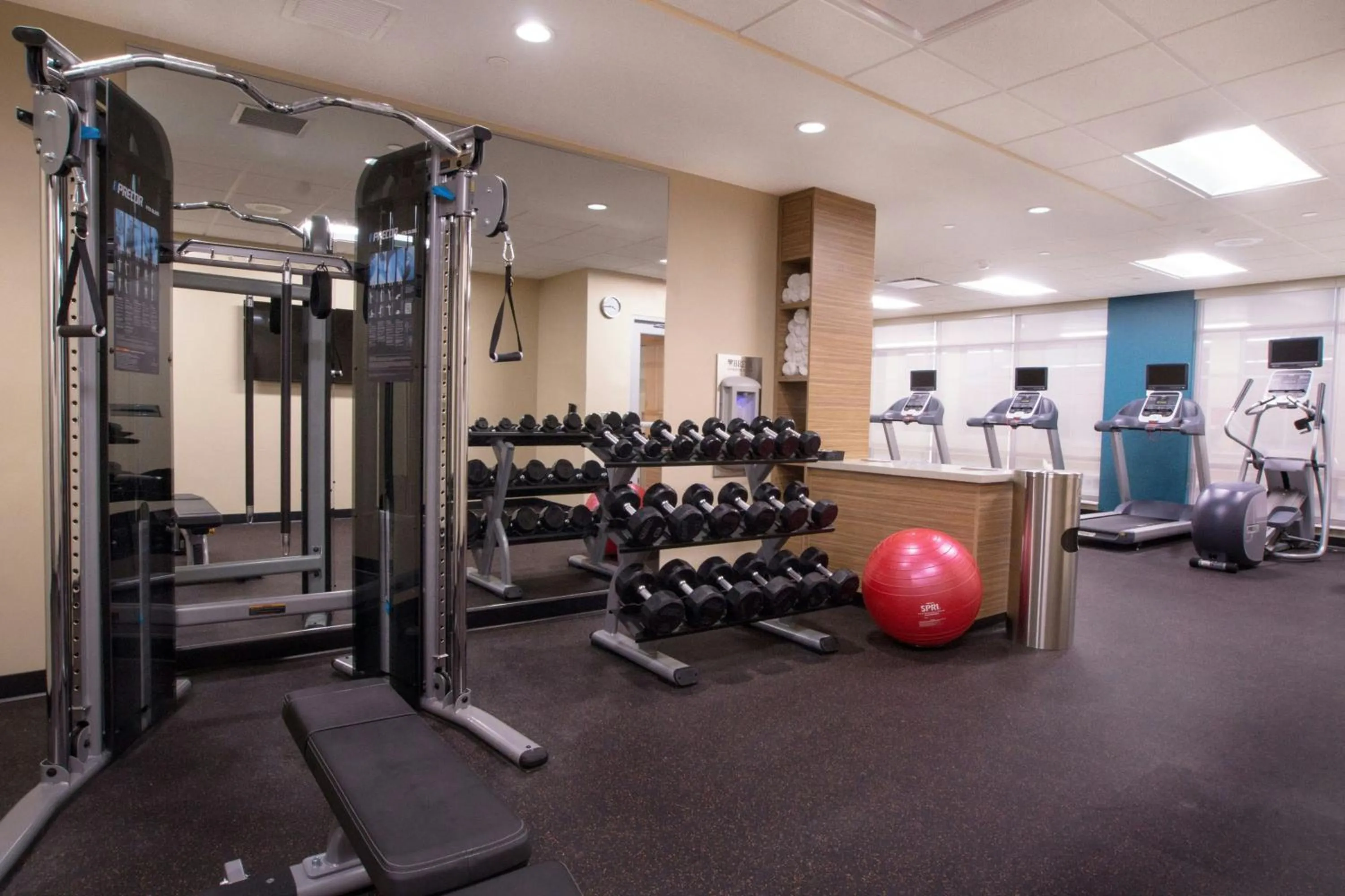Fitness centre/facilities in TownePlace Suites by Marriott Pittsburgh Cranberry Township