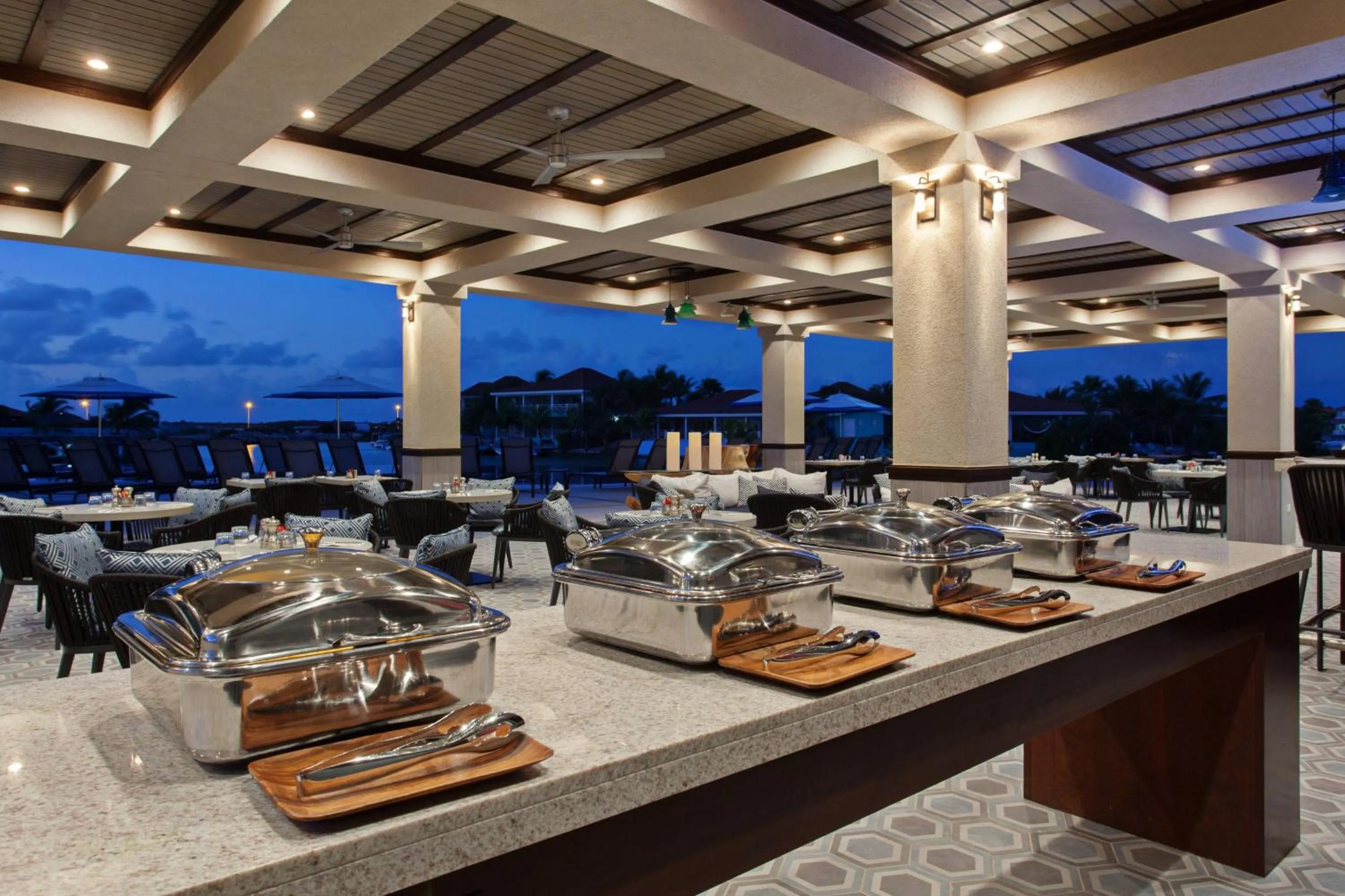 Breakfast in Courtyard by Marriott Bonaire Dive Resort