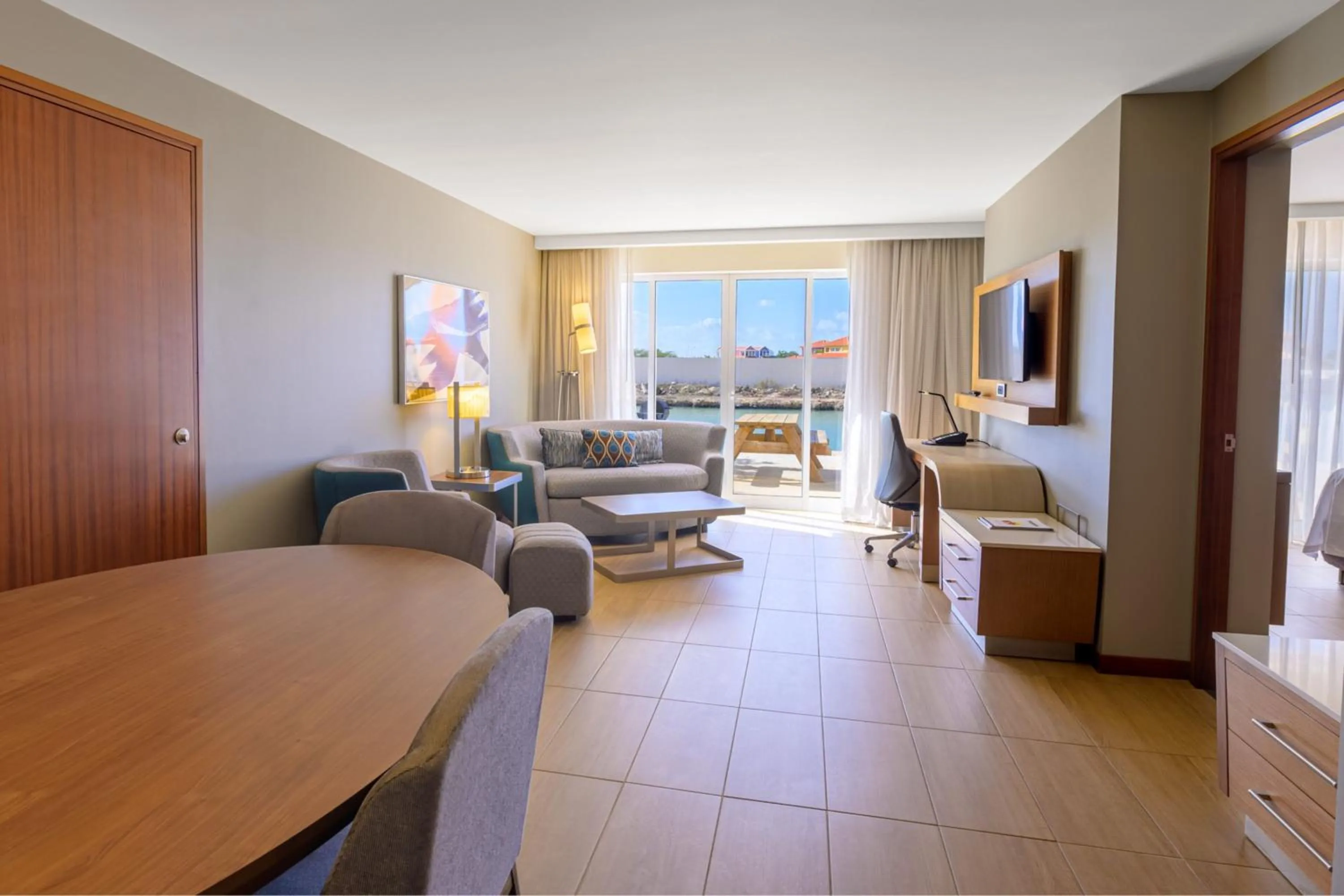 Photo of the whole room in Courtyard by Marriott Bonaire Dive Resort