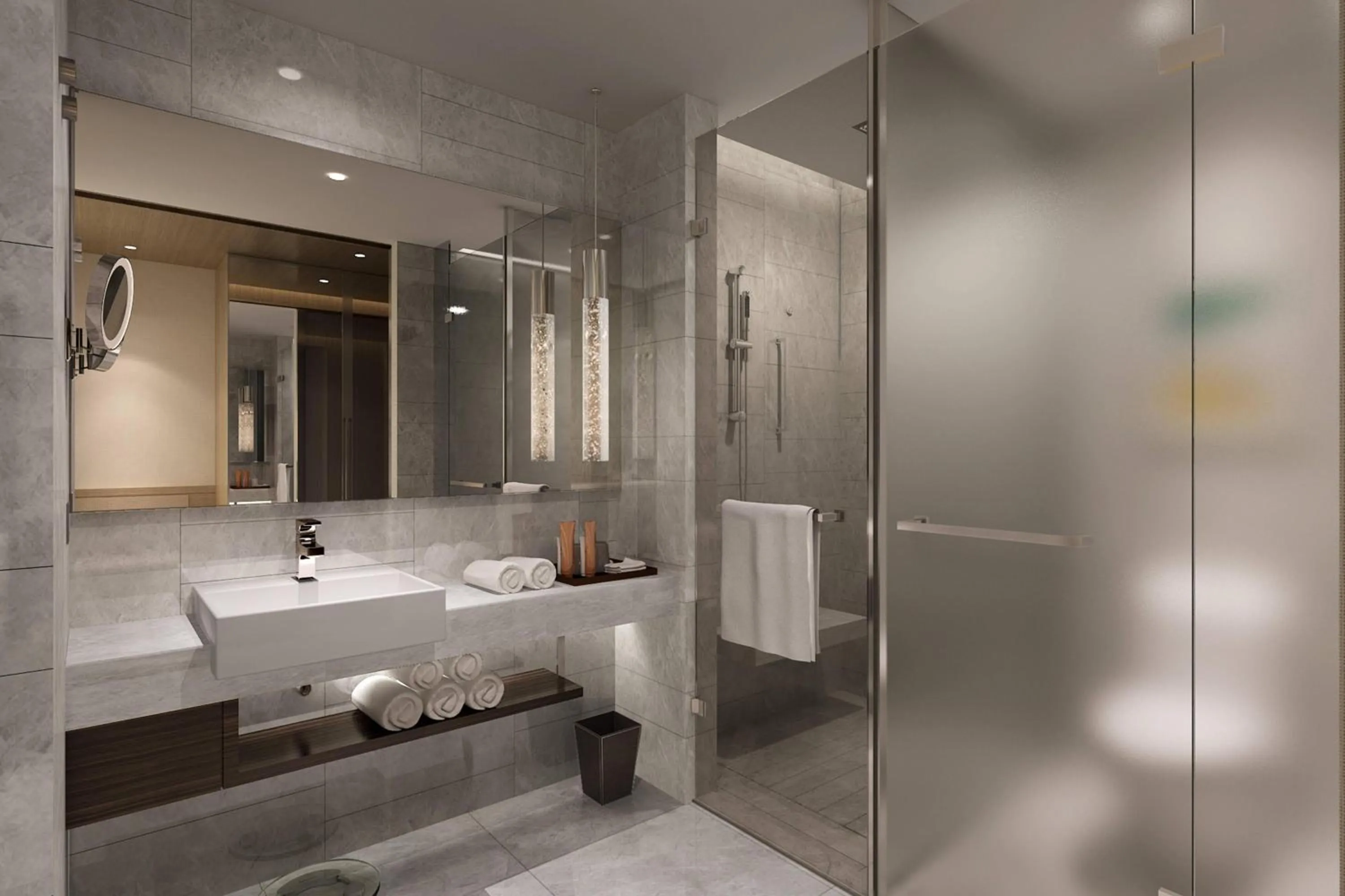 Bathroom in Courtyard by Marriott Xinchang