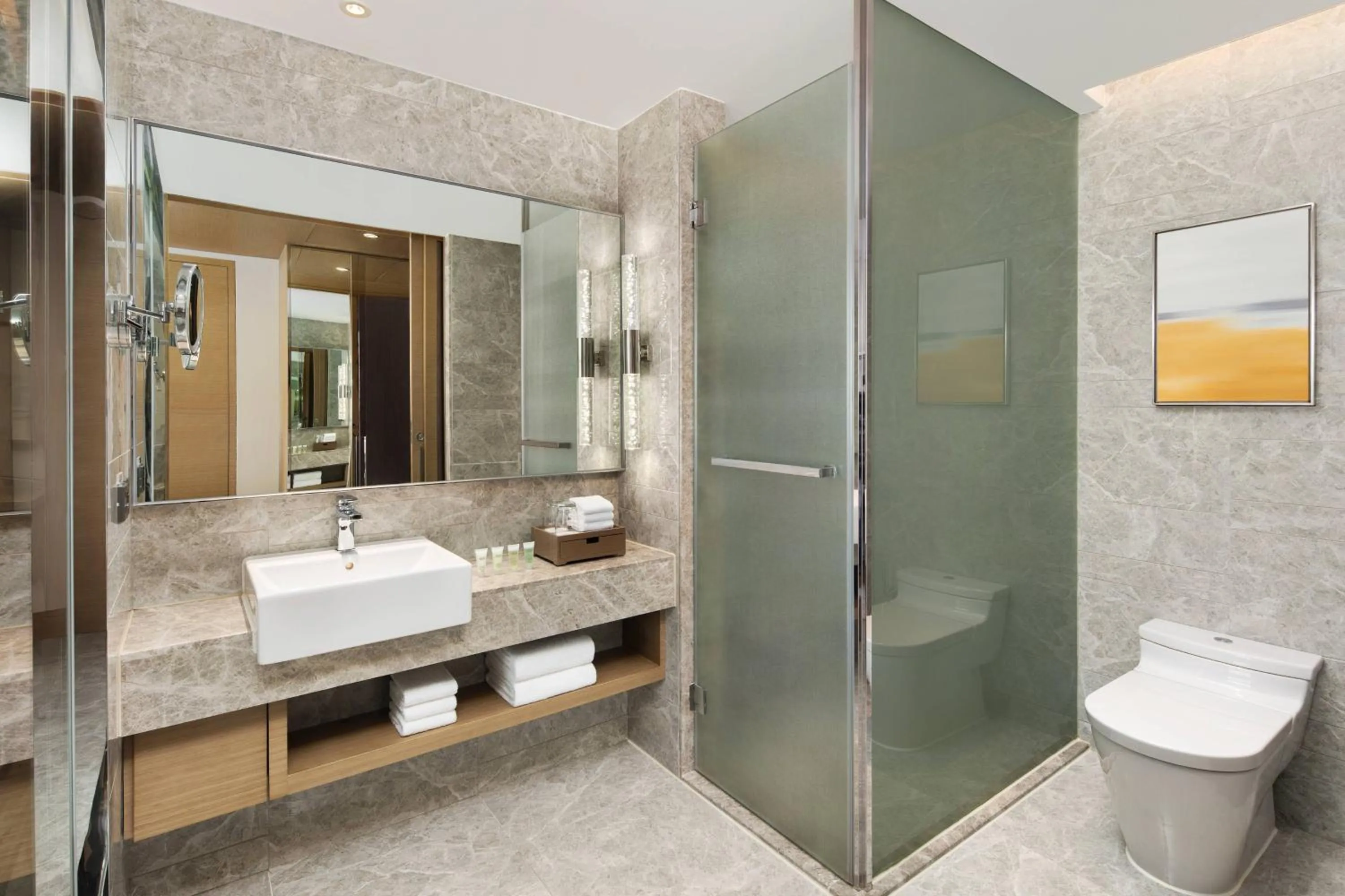 Bathroom in Courtyard by Marriott Xinchang
