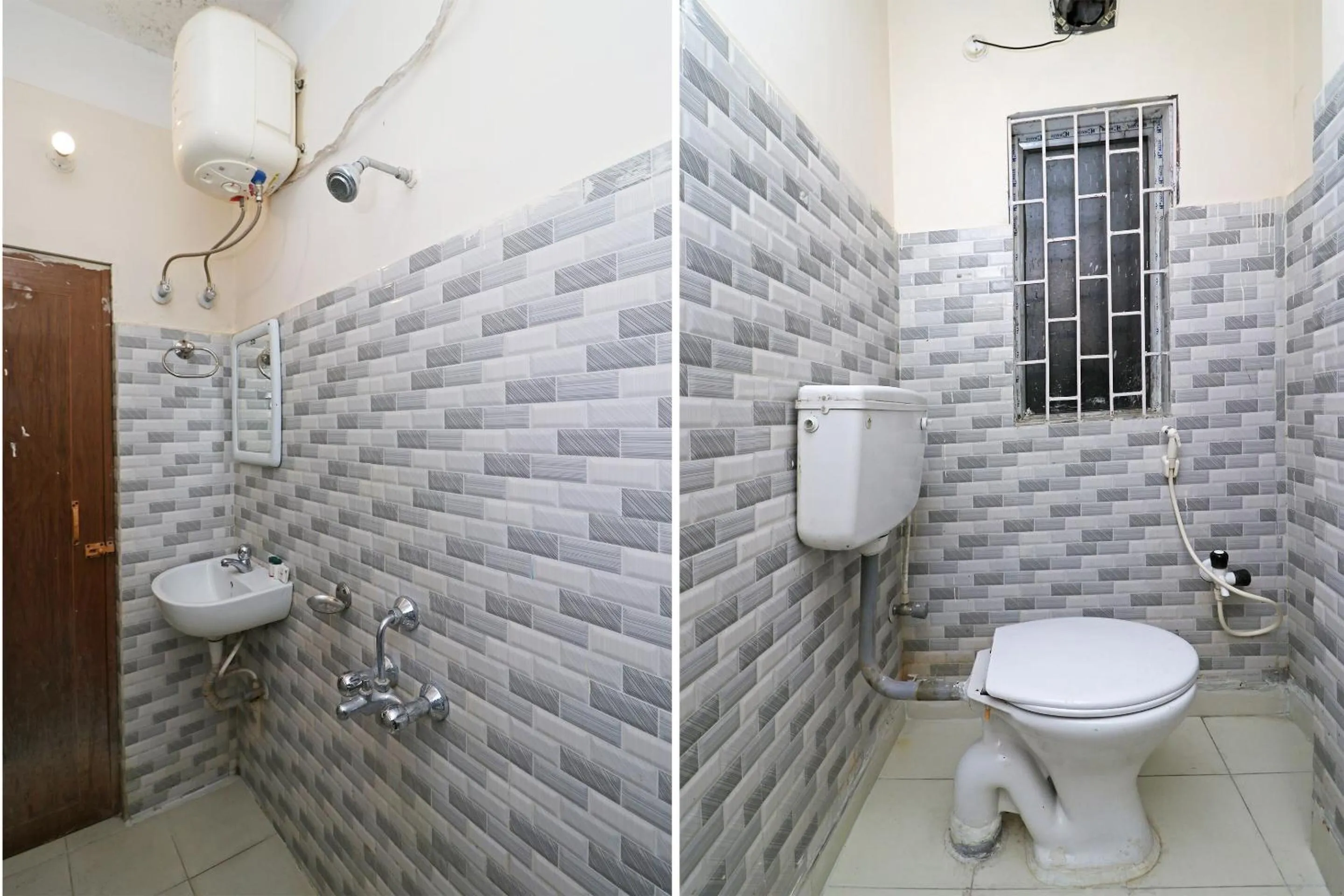 Bathroom in Super Hotel O Prabha Palace Lodge