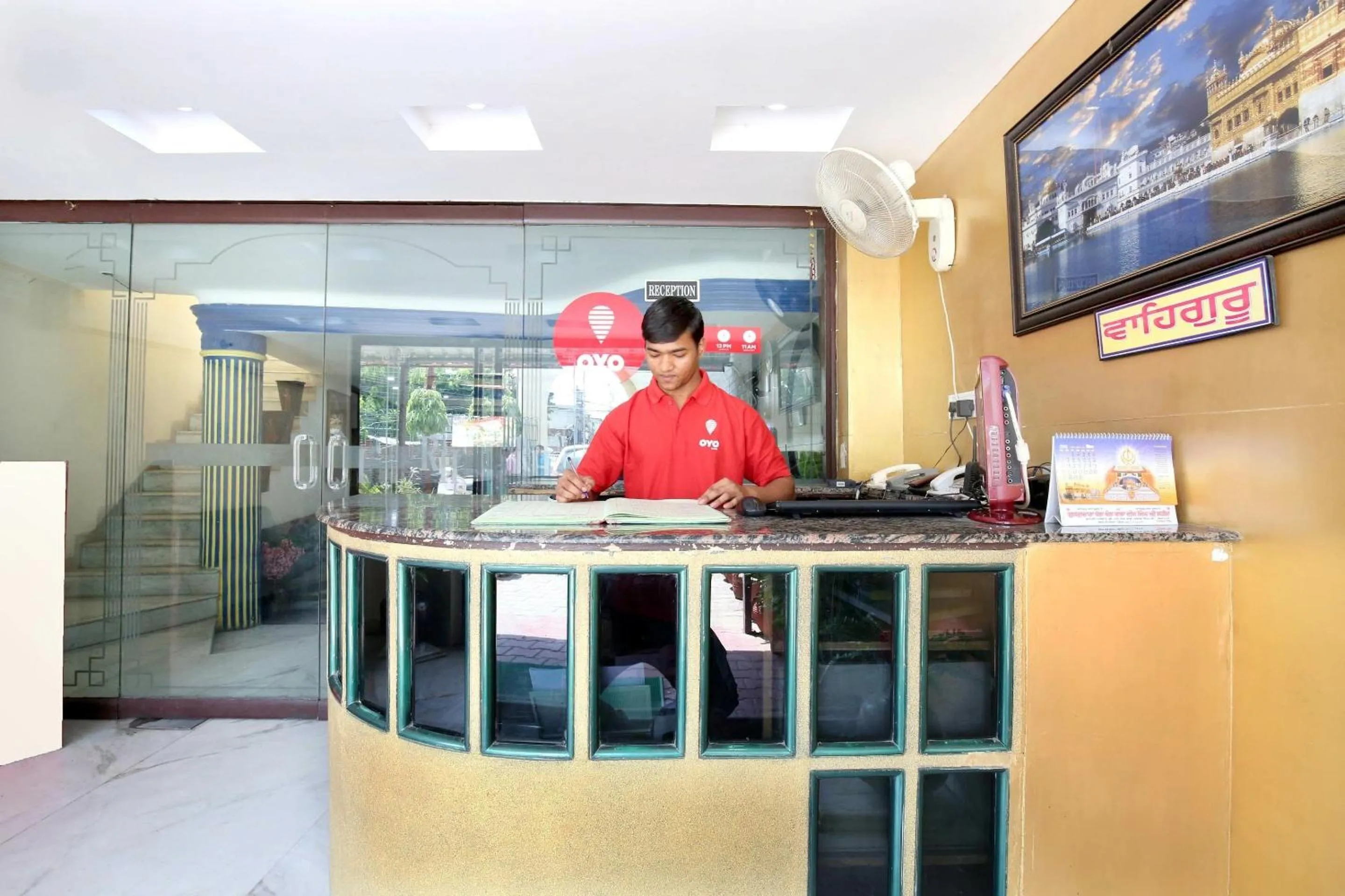 Lobby or reception in Hotel O Rajmahal