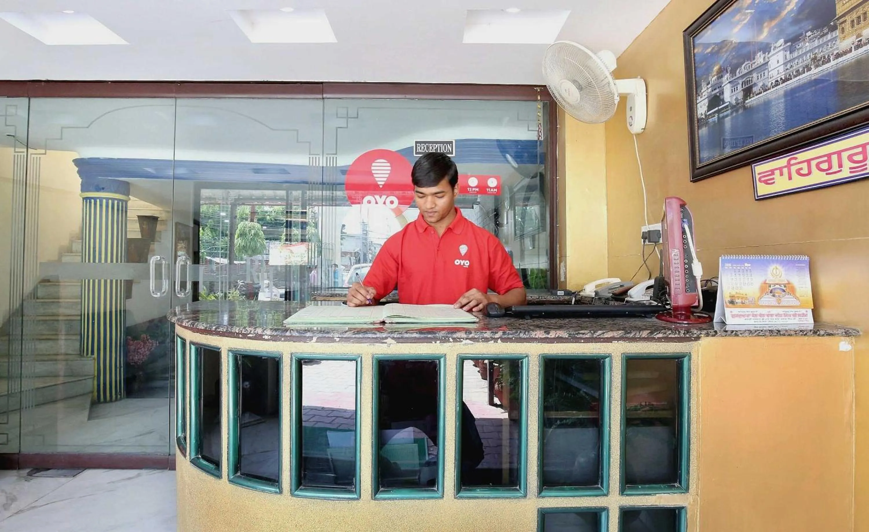 Lobby or reception in Hotel O Rajmahal