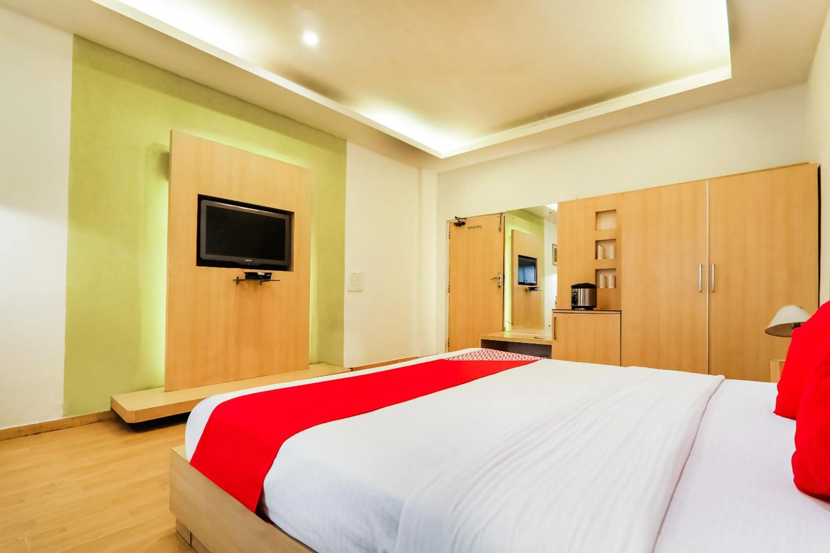 Bedroom in Super Hotel O Resort Sita Kiran