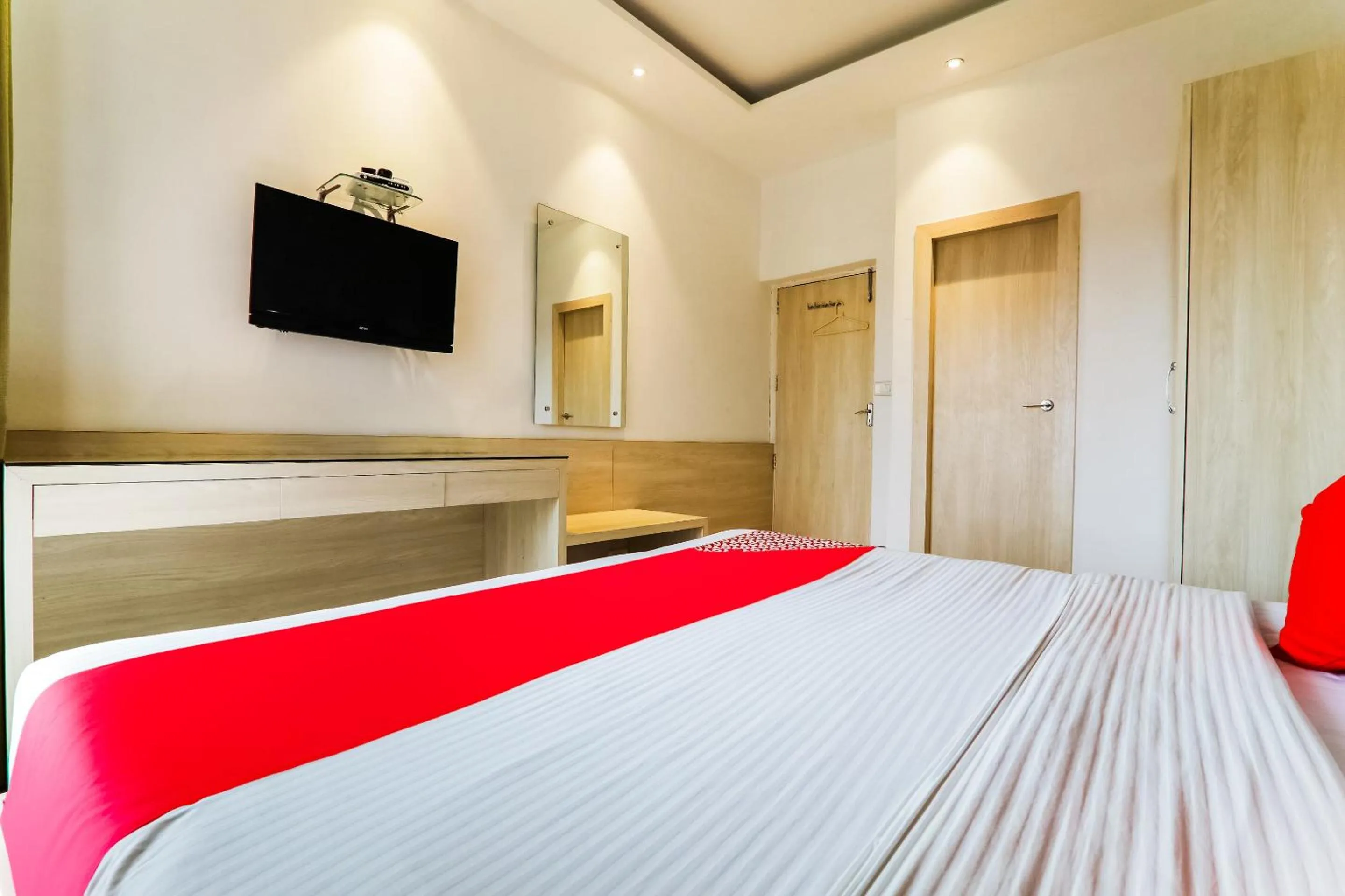 Bedroom in Super Hotel O Resort Sita Kiran