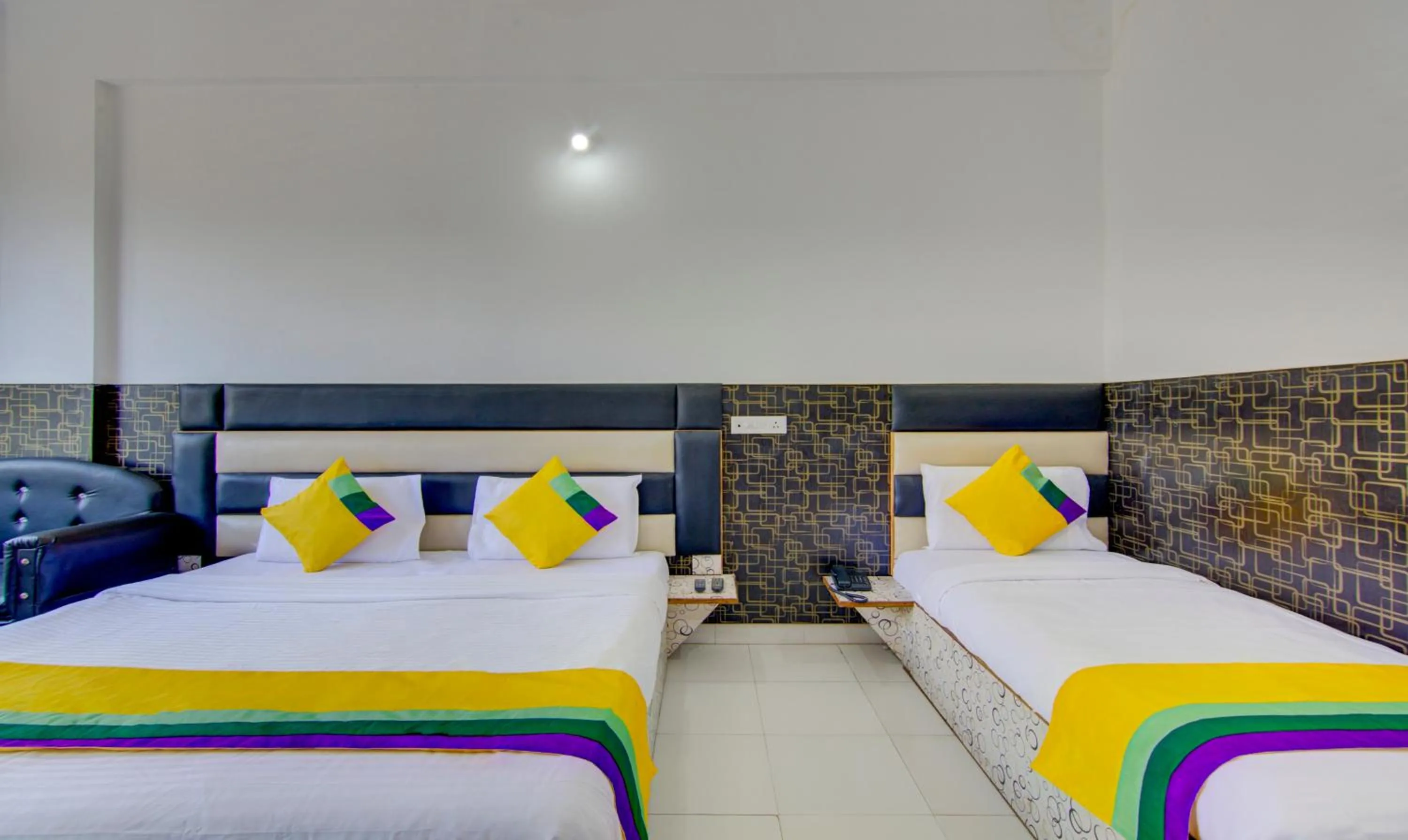 Bedroom, Bed in Itsy Hotels Satya Shree