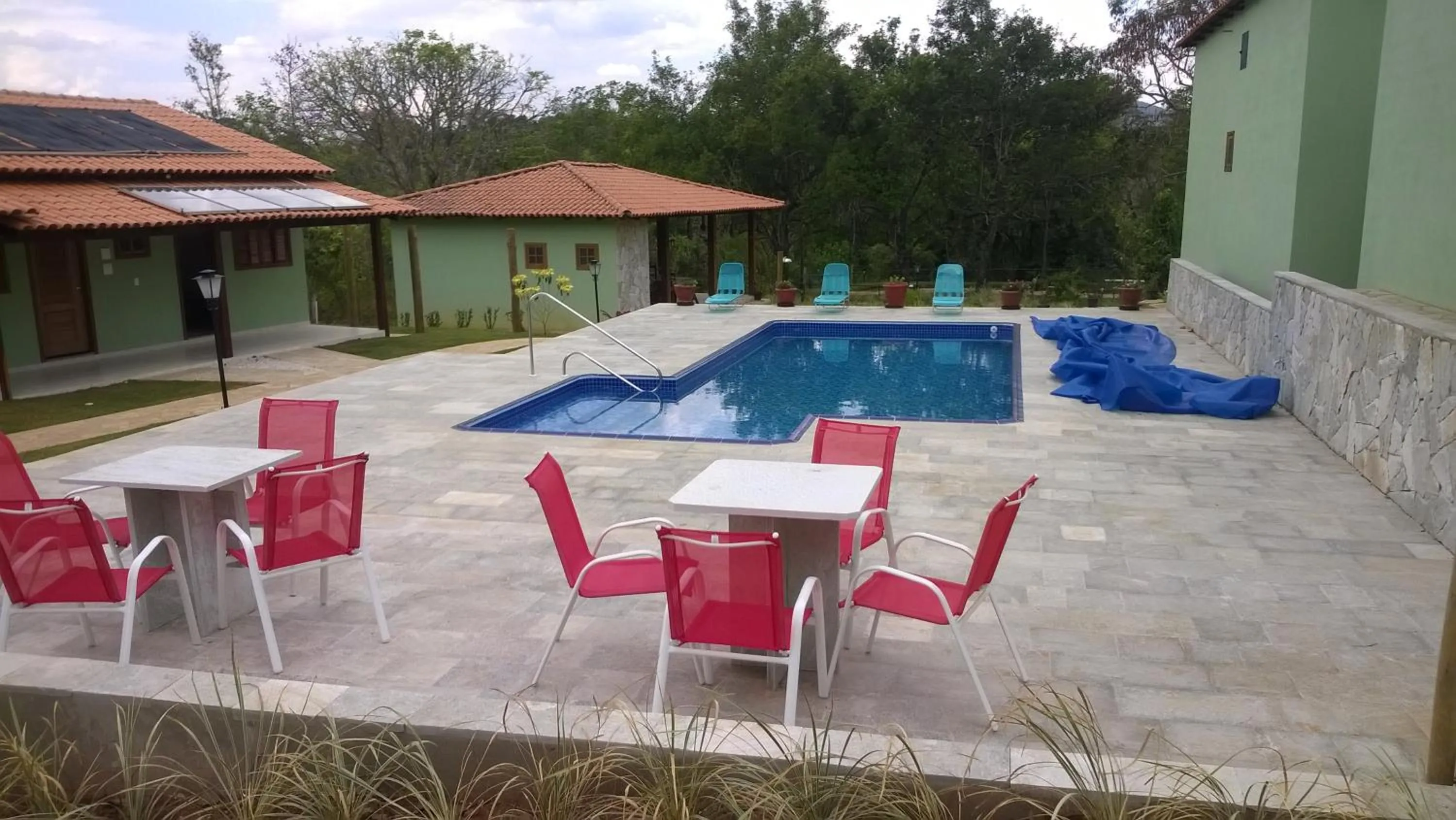 Swimming pool in Estancia Maria