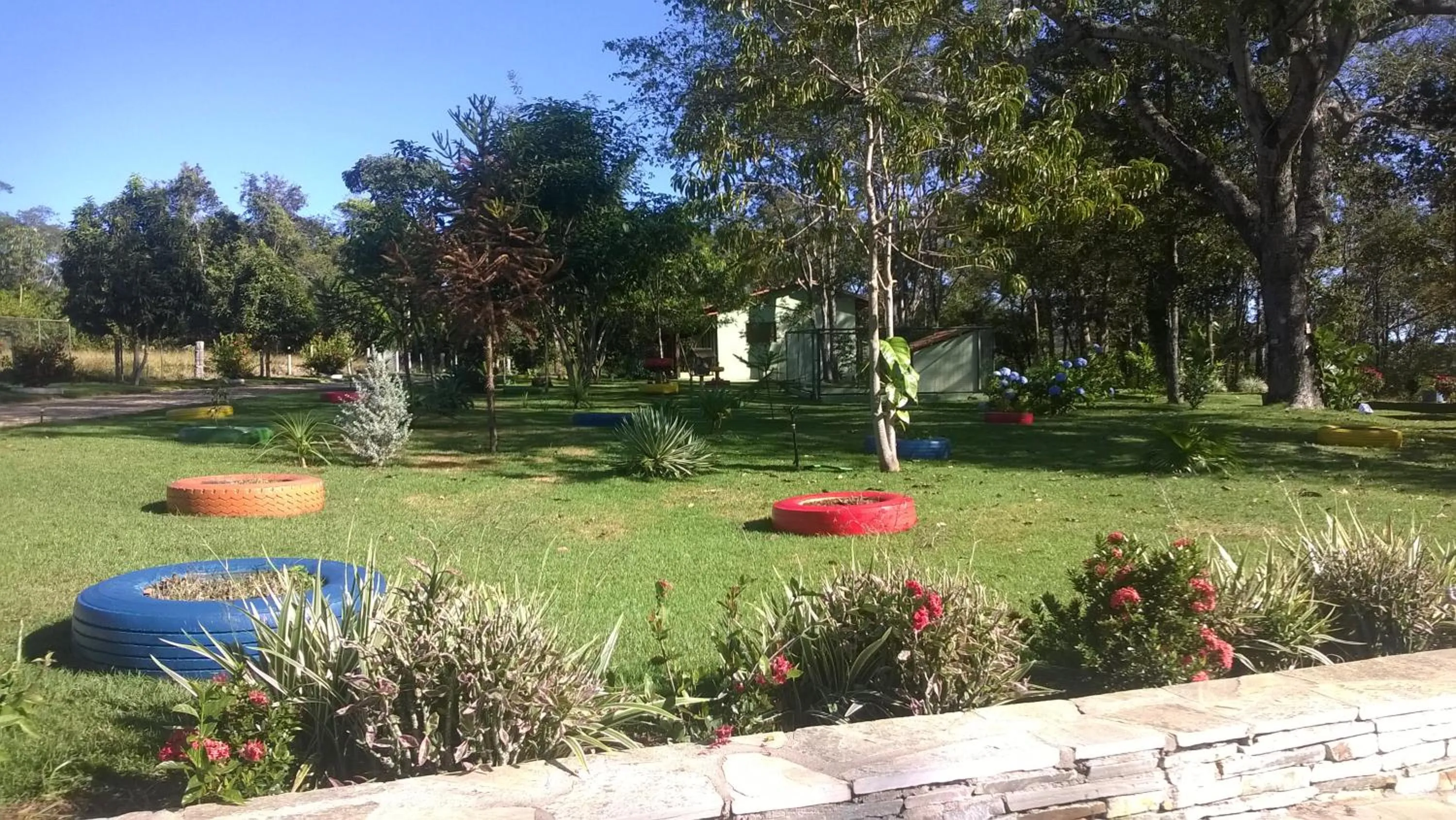 Garden view in Estancia Maria