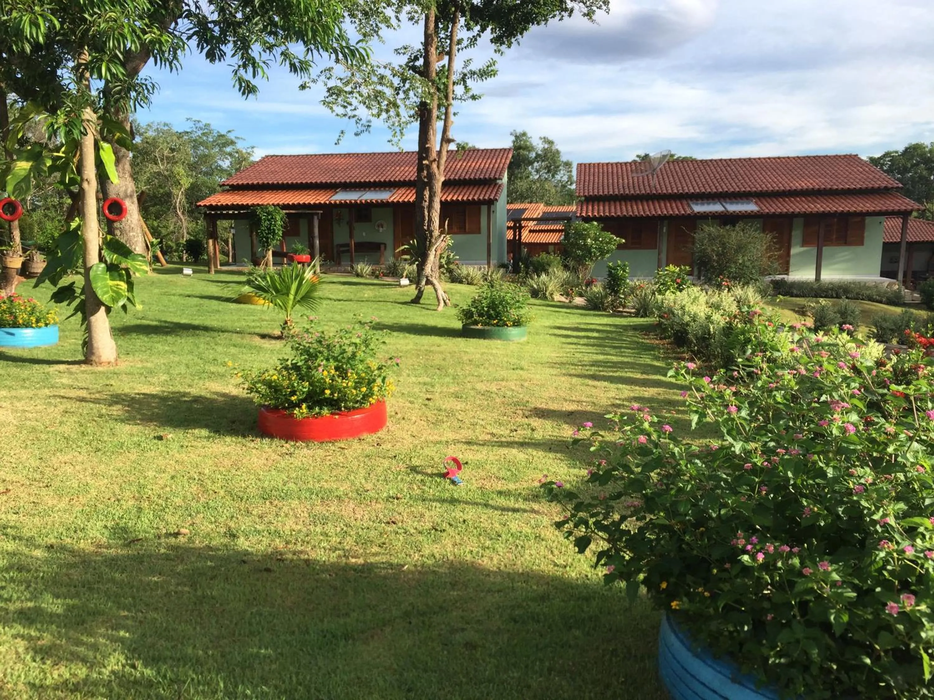 Garden view in Estancia Maria