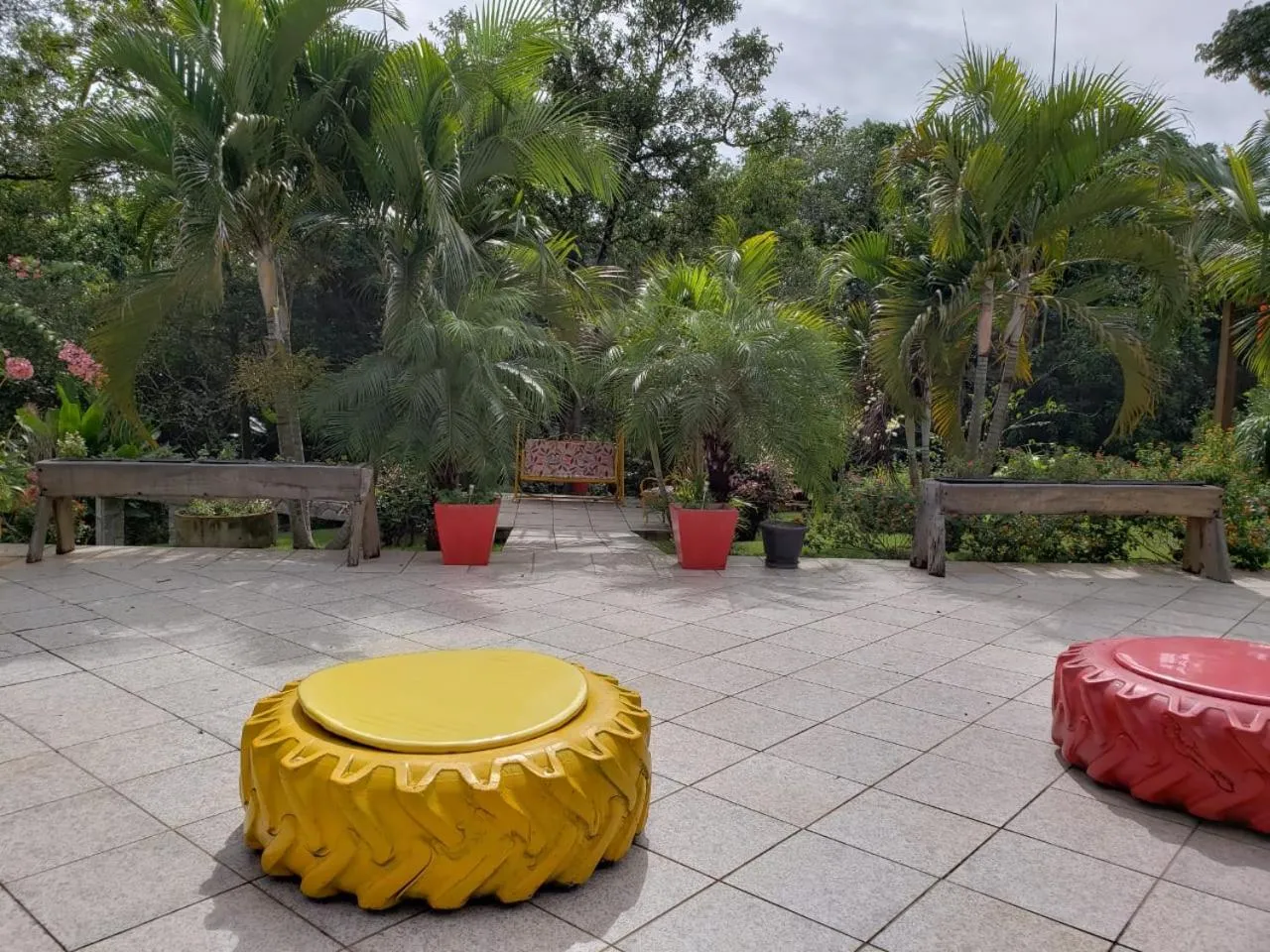 Garden in Estancia Maria