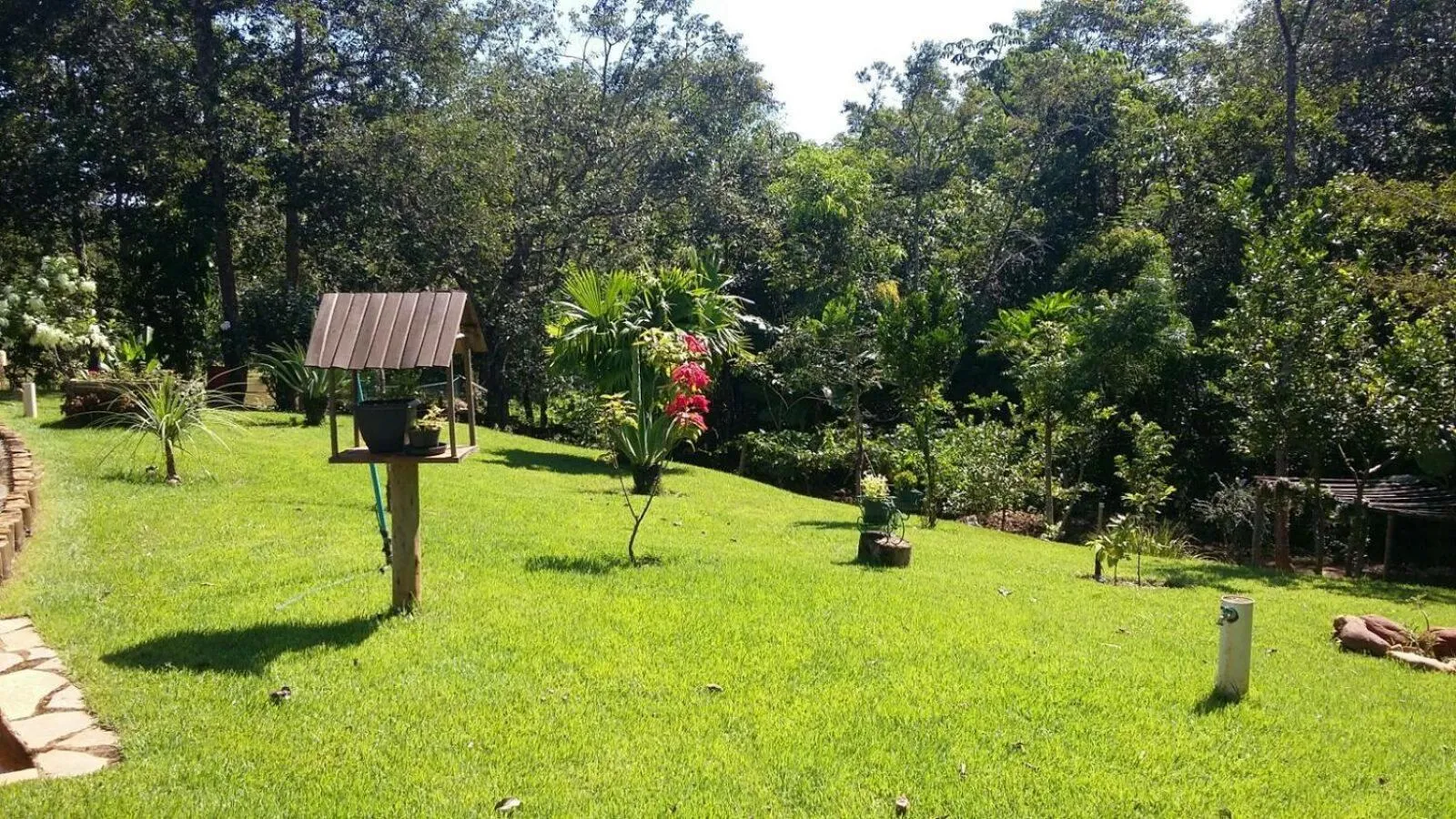 Garden view in Estancia Maria